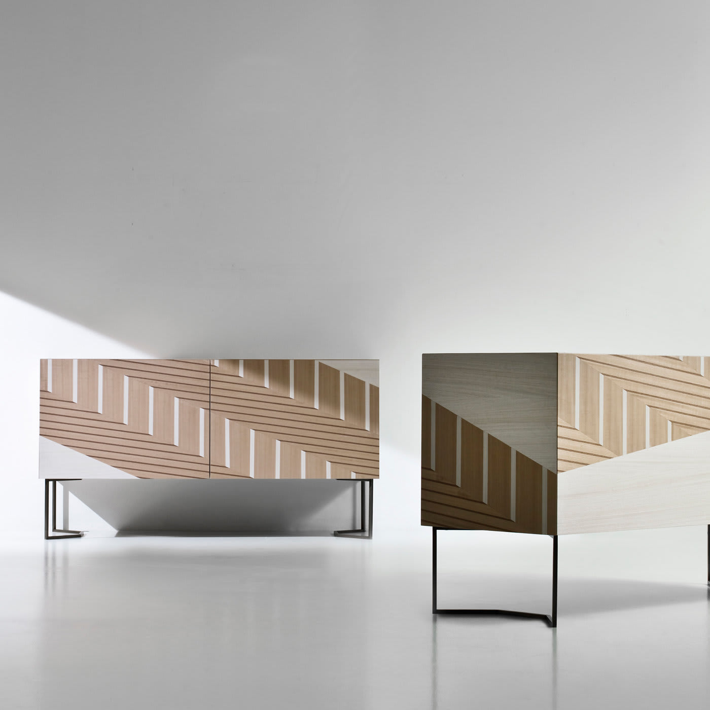 Twill Intarsia Sideboard by Bartoli Design - Laura Meroni
