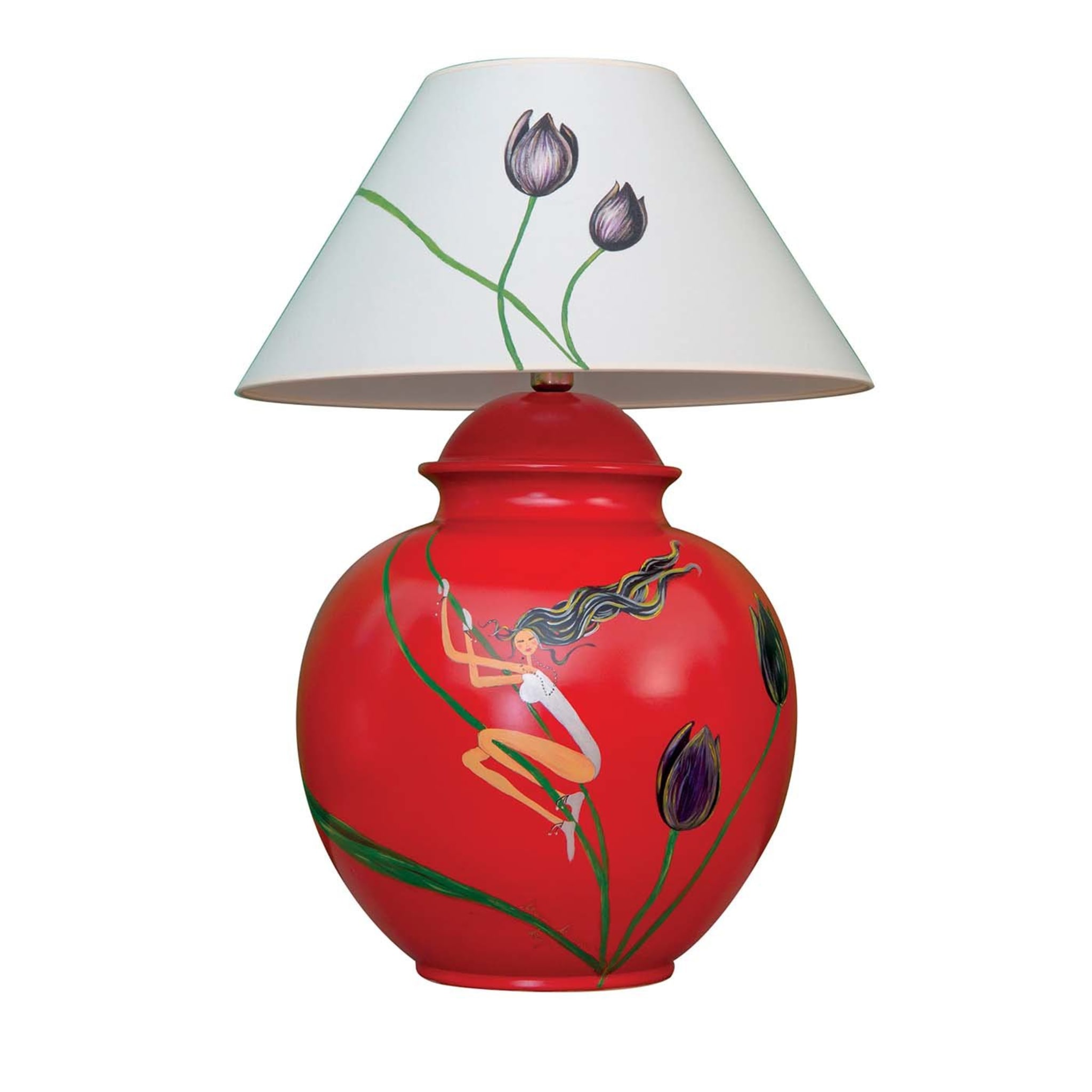 Red Table Lamp - Main view