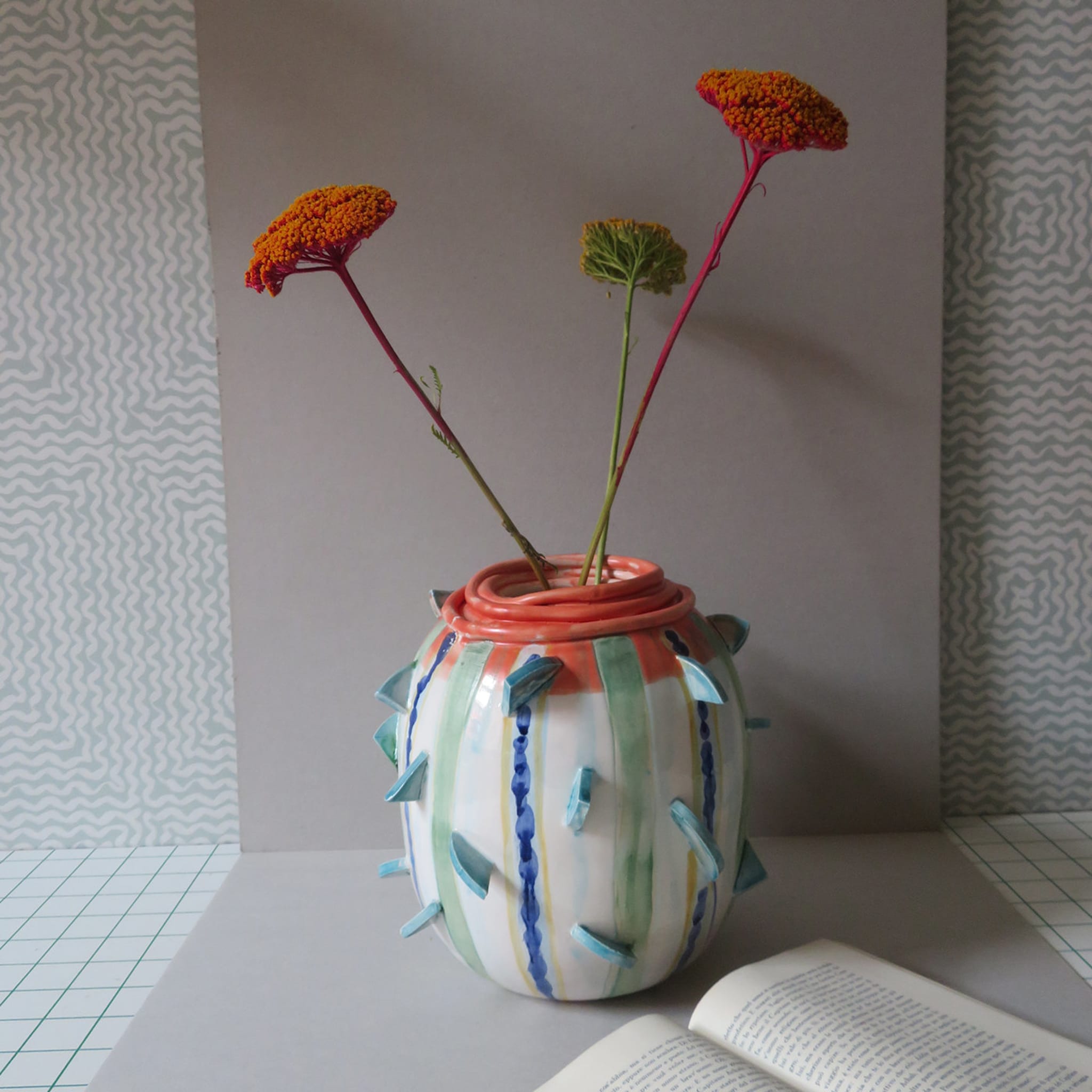 Vase à gros cactus - Vue alternative 3