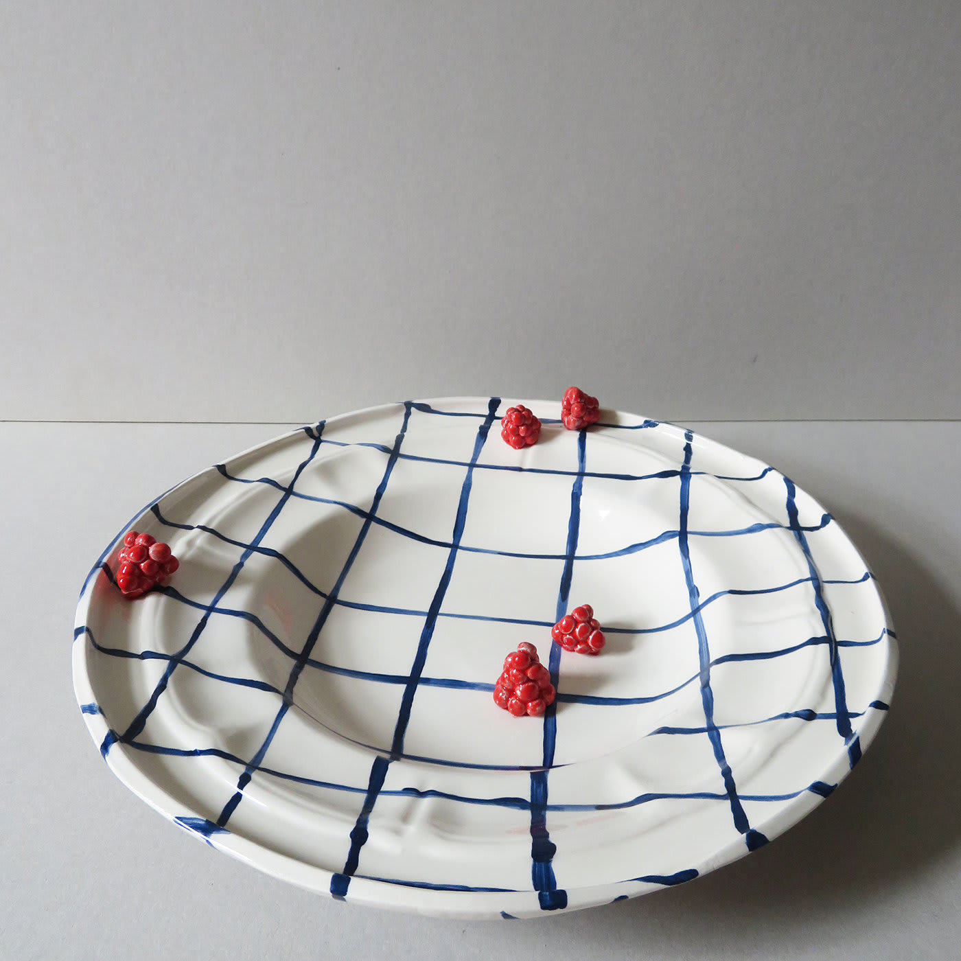 Raspberry Plate - Ceramica Baldanza