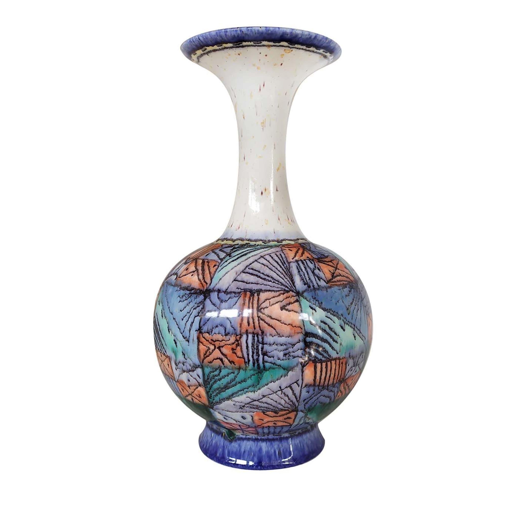 1990 Vintage-Vase von Enzo Borgini - Hauptansicht