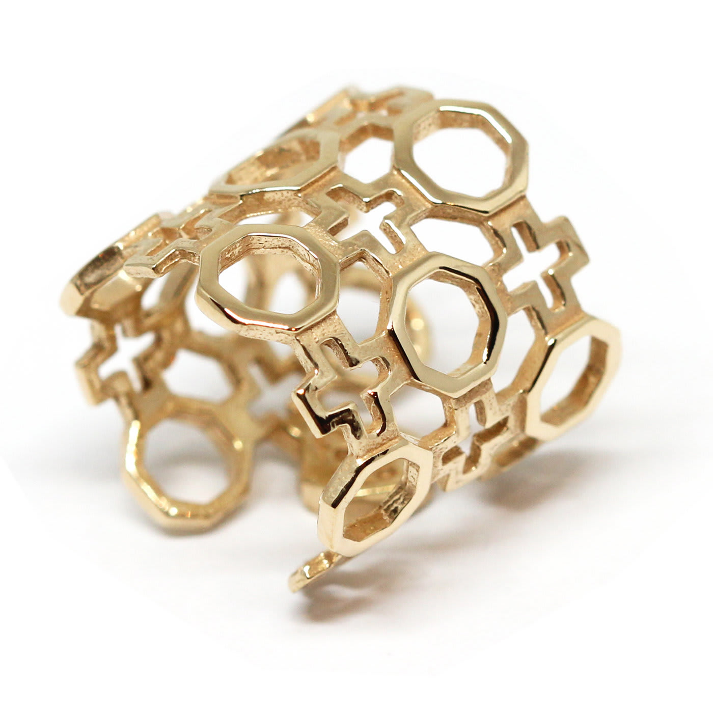 Contemporary Baroque Gold Ring - Co.Ro