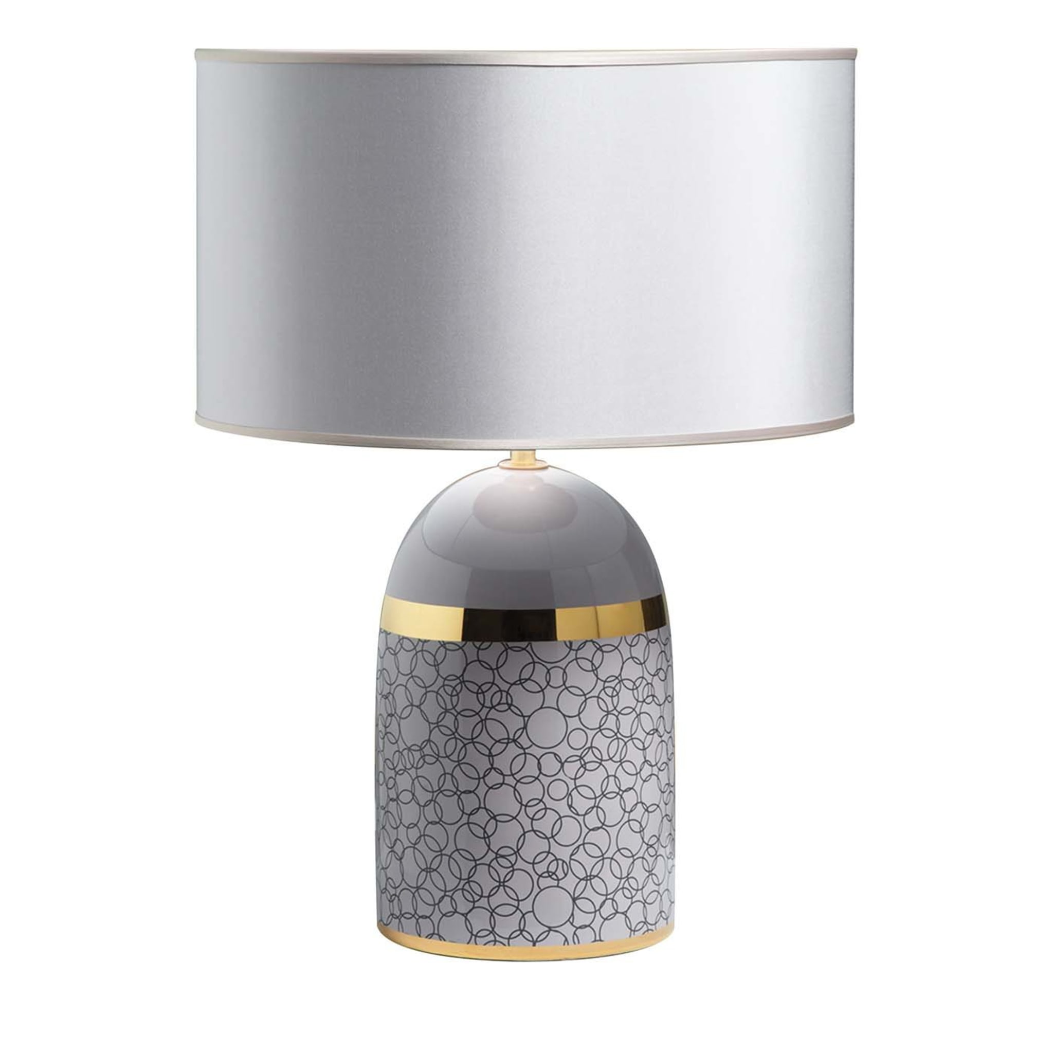 Gray Medium Table Lamp - Main view