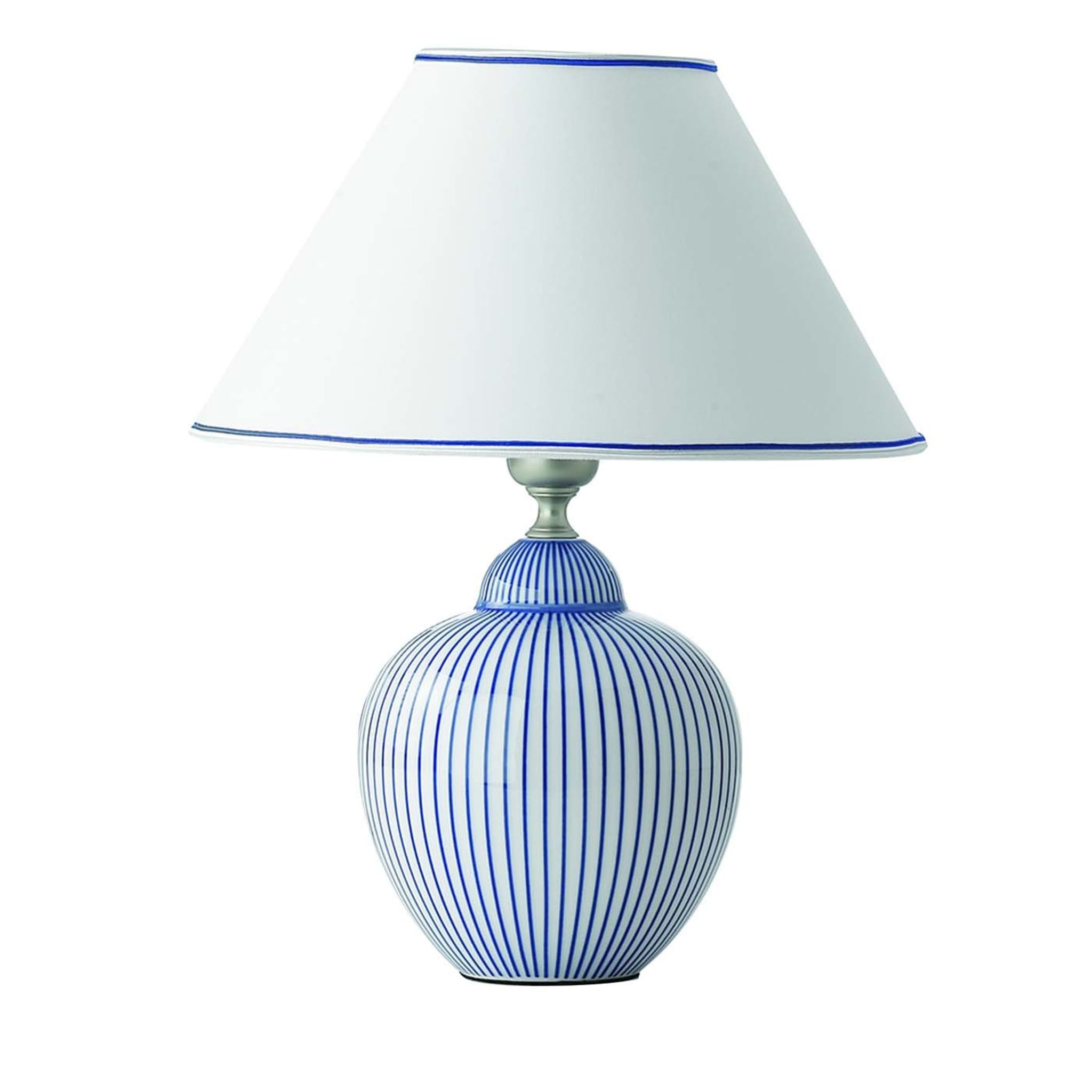 Righe Blue Small Table Lamp - Main view
