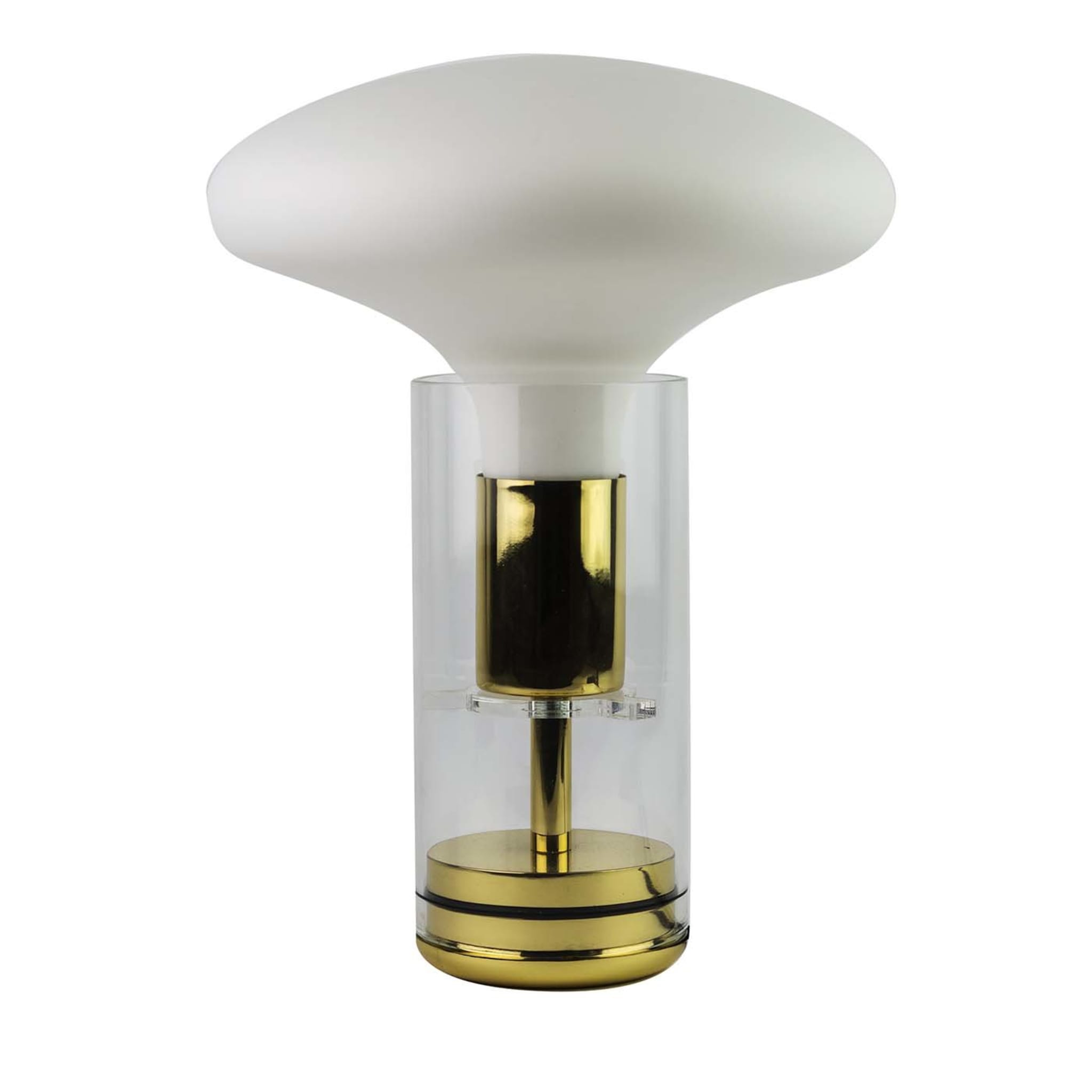 Lámpara de mesa de cristal Stem 160 de Alalda Design - Vista principal