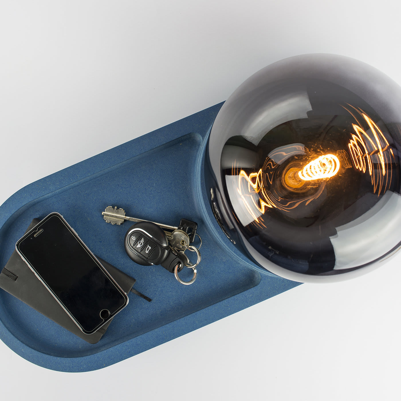 Vessel Blue Table Lamp by Alalda Design - Interia