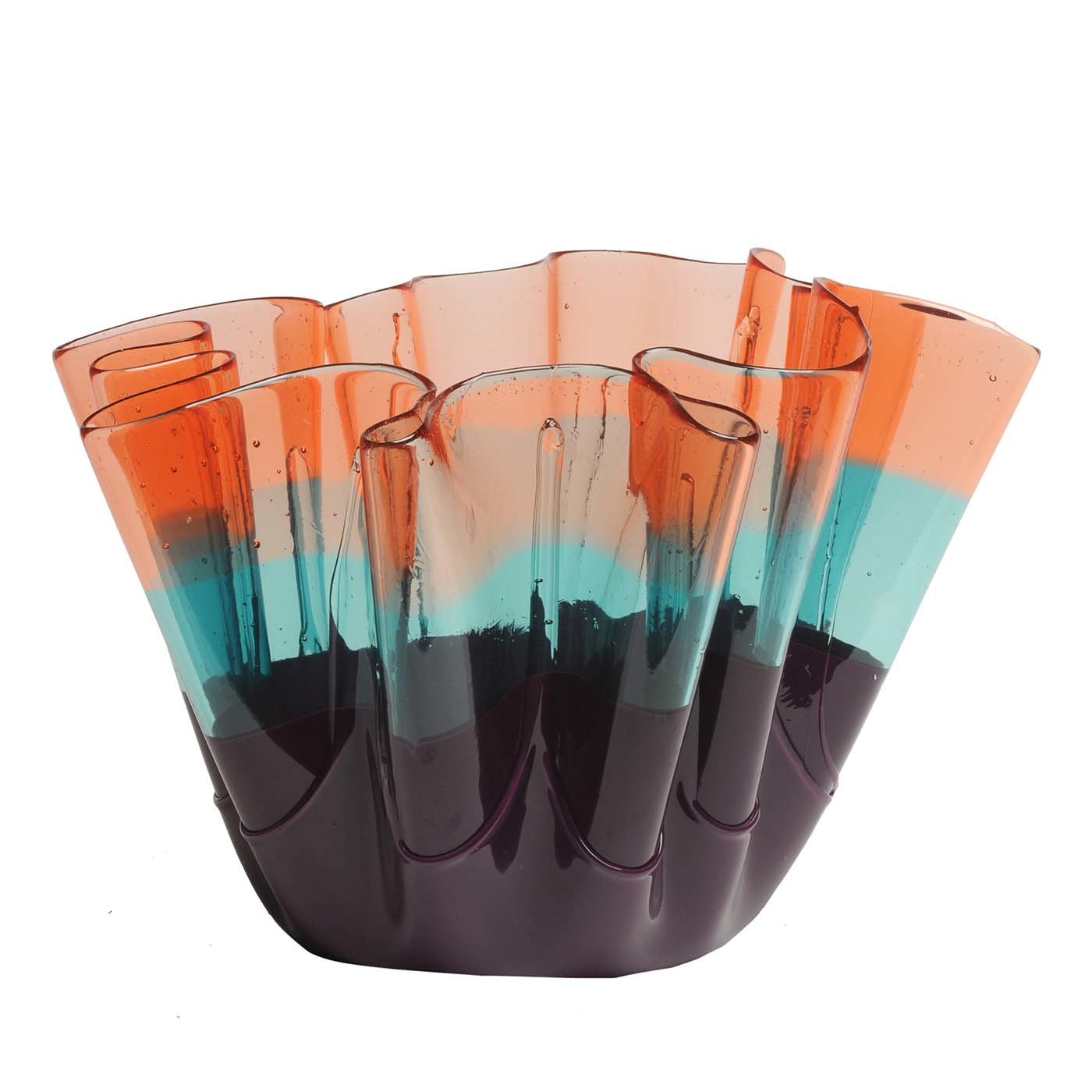 Sfumati Medium Matt Purple Vase By Paola Navone - Corsi Design Factory