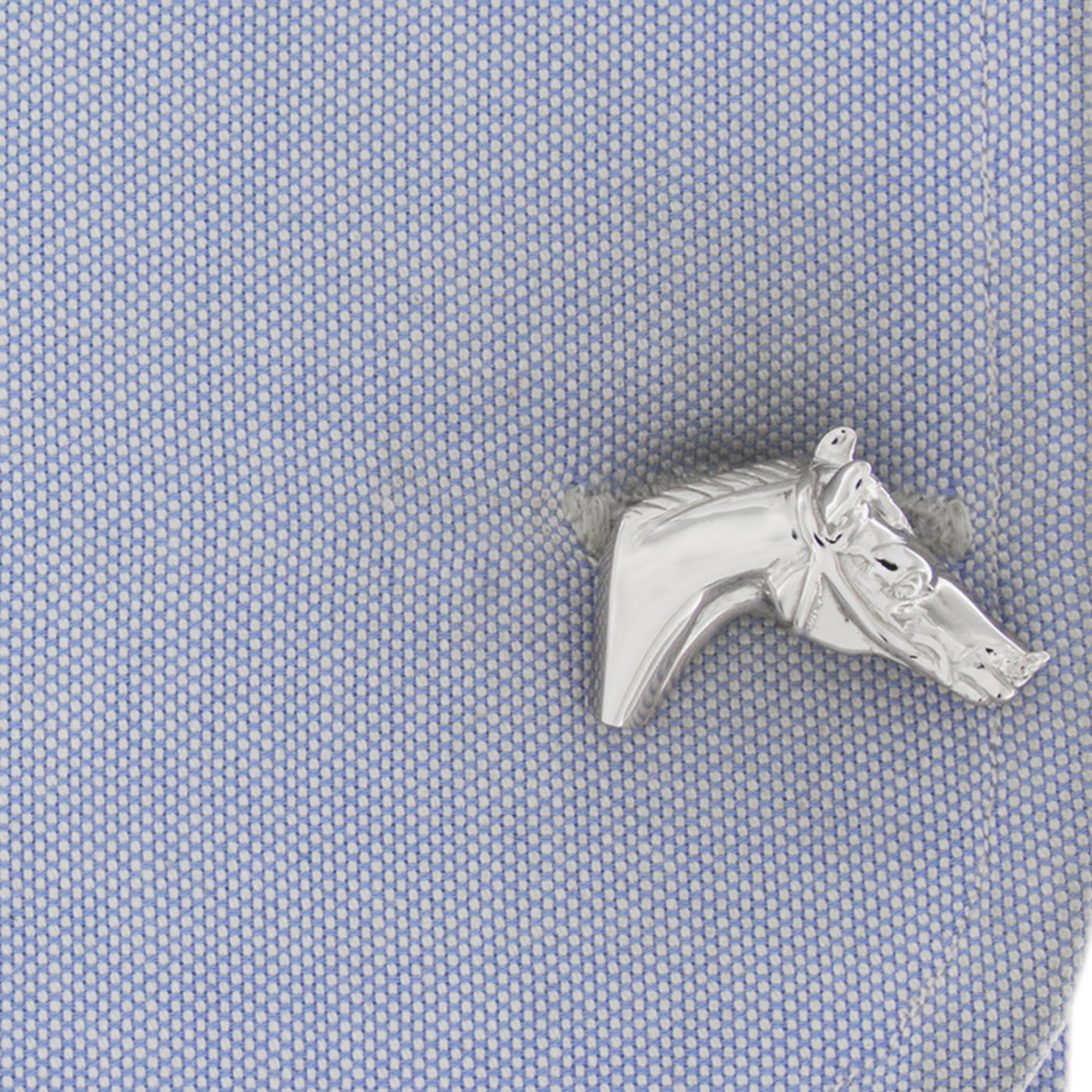 Sterling Silver Horse Head Cufflinks - Jona