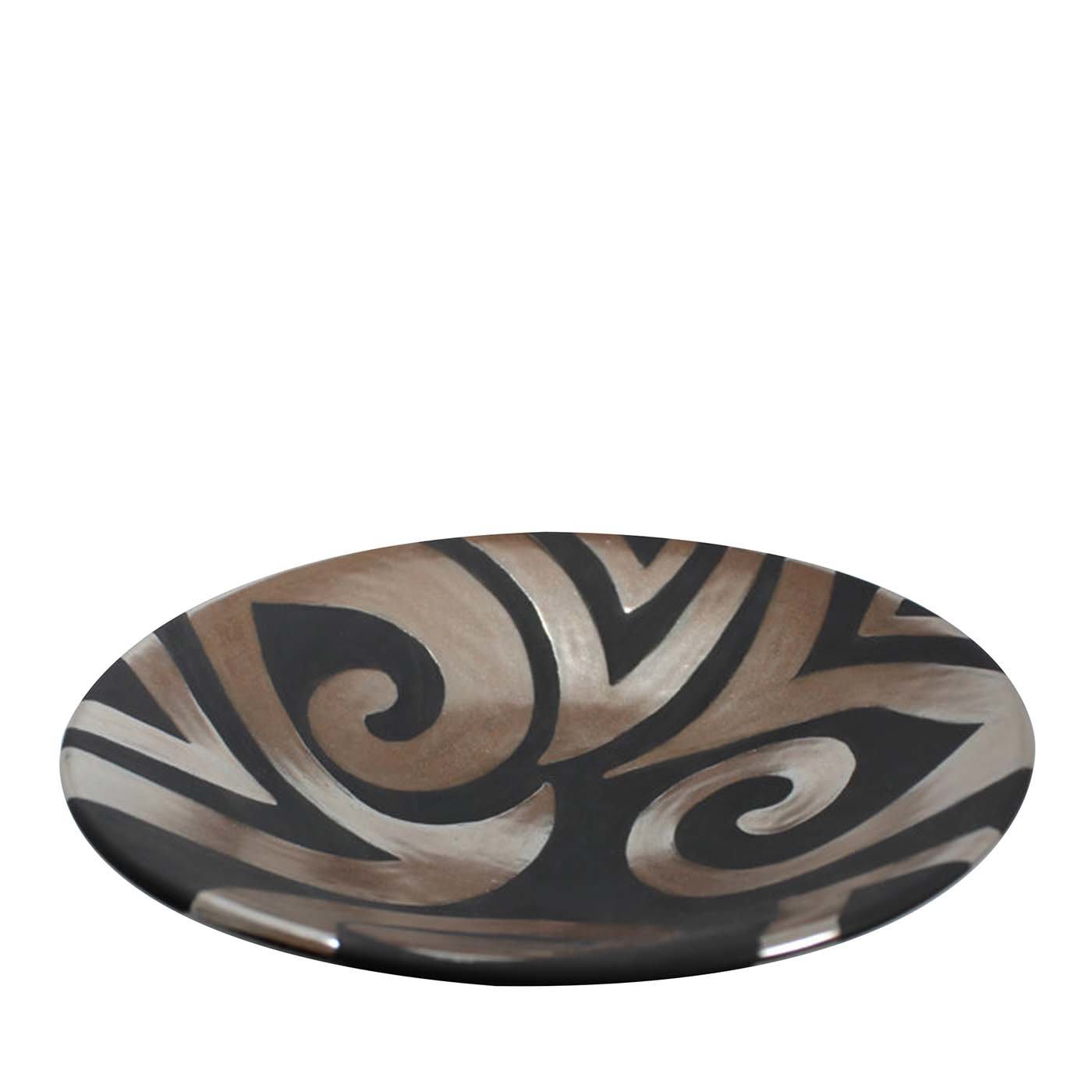 Tribal1 ceramic bowl - Ceramiche Artistiche Giannini