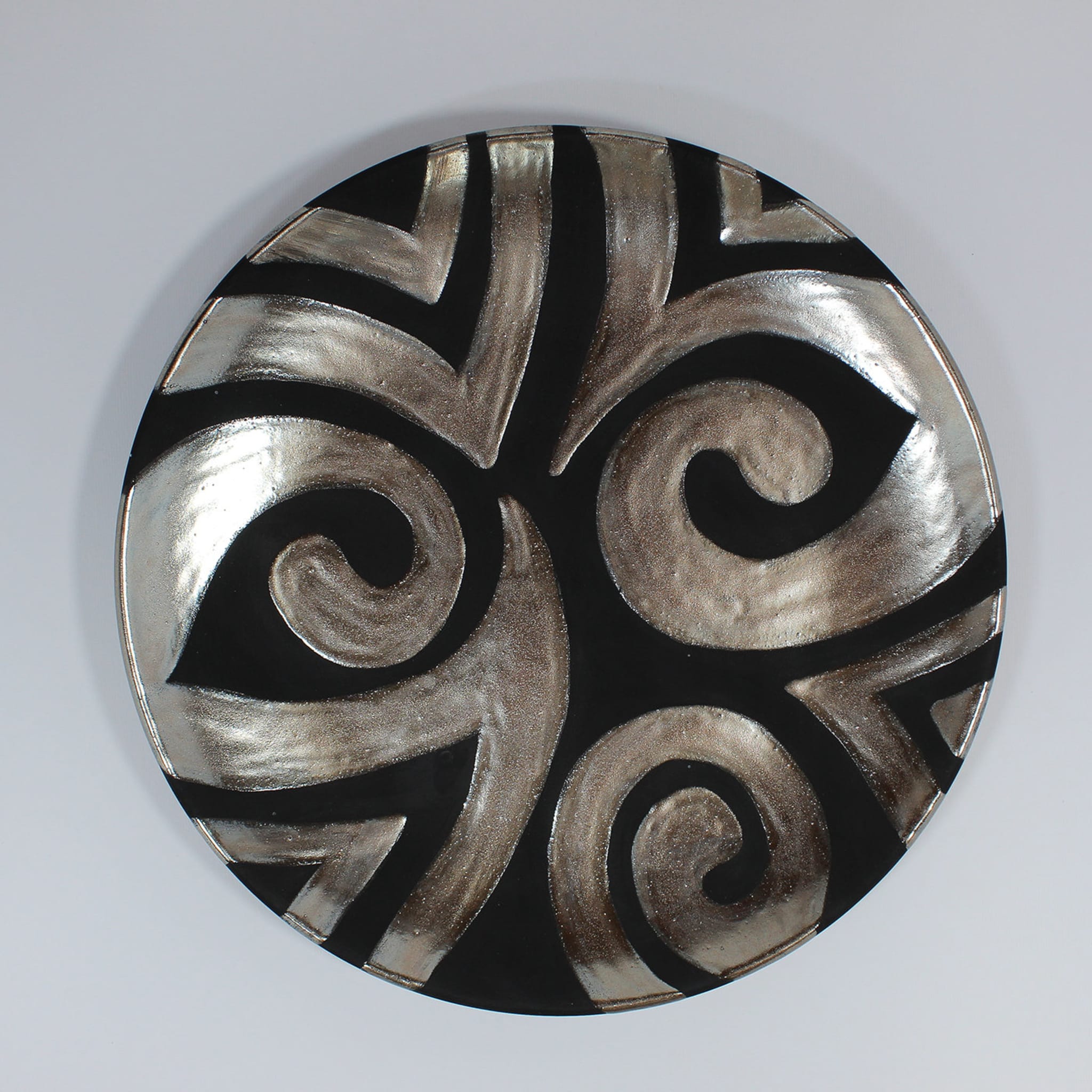 Tribal2 ceramic plate - Alternative view 1