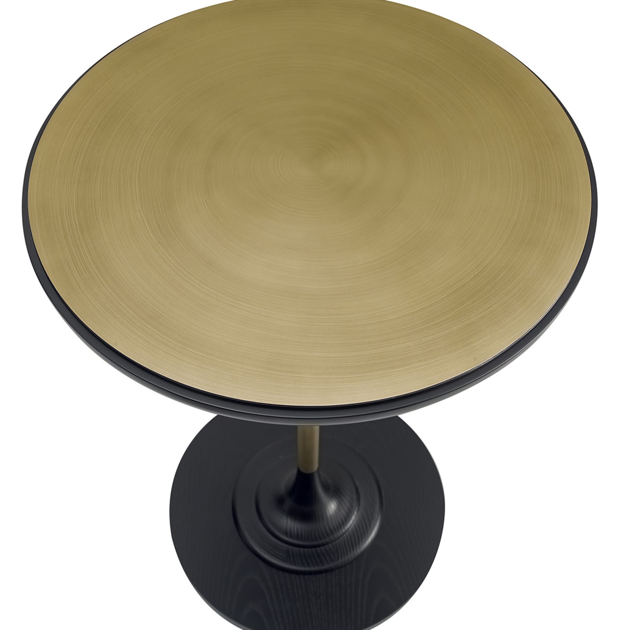 Bistro Table with Brass Top - Alternative view 1