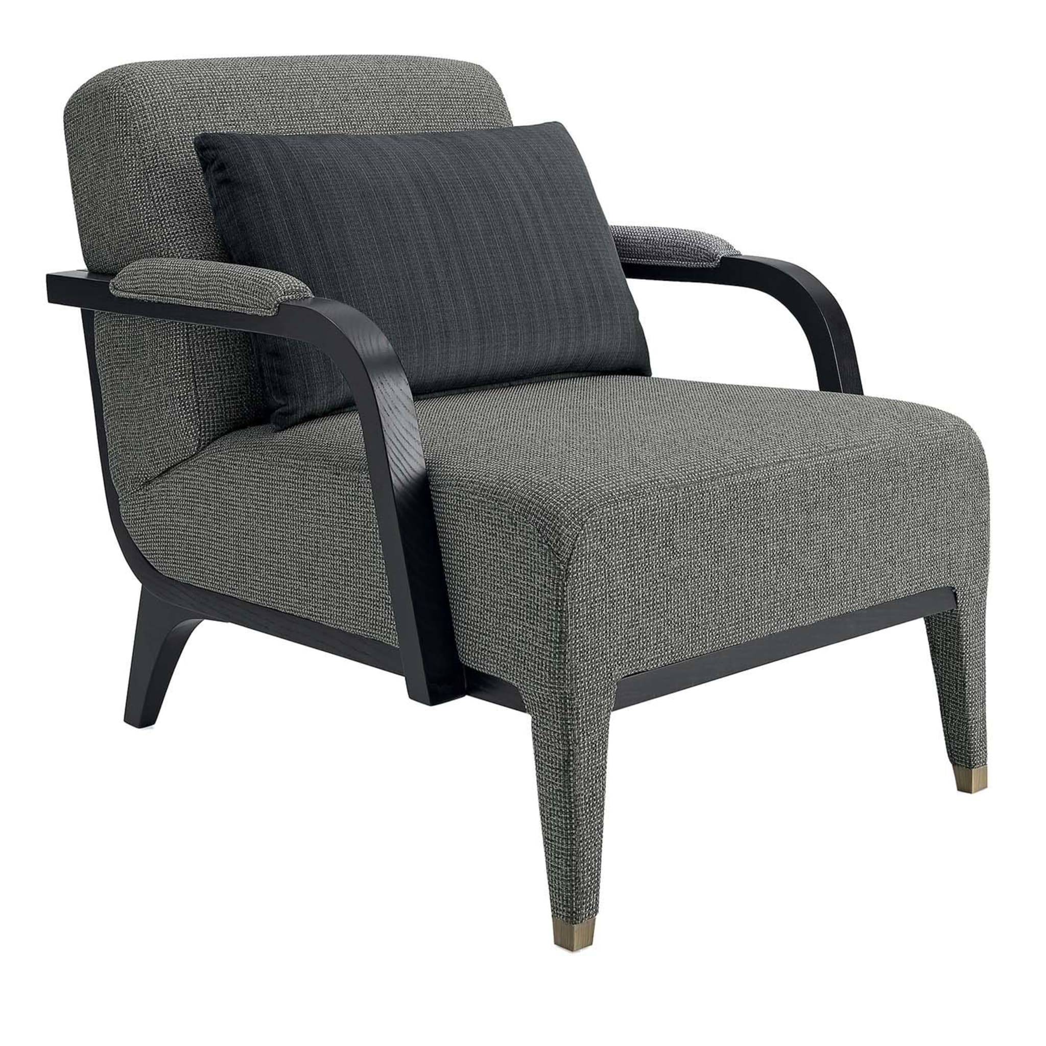 Black and Gray Armchair - Main view