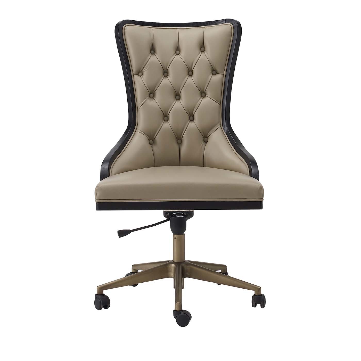 Leather Swivel Chair - A.R. Arredamenti