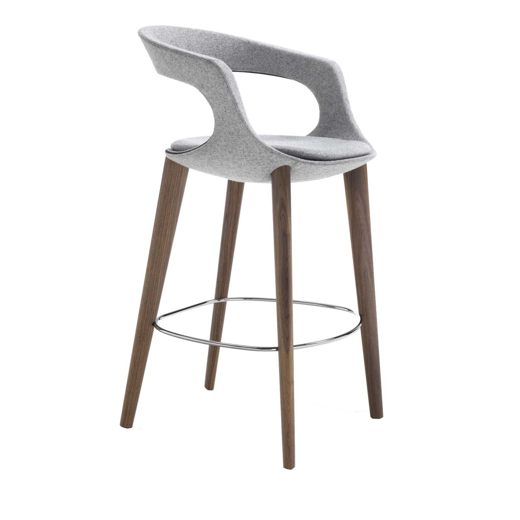 Frenchkiss Low-Back Counter Stool by Stefano Bigi - Main view