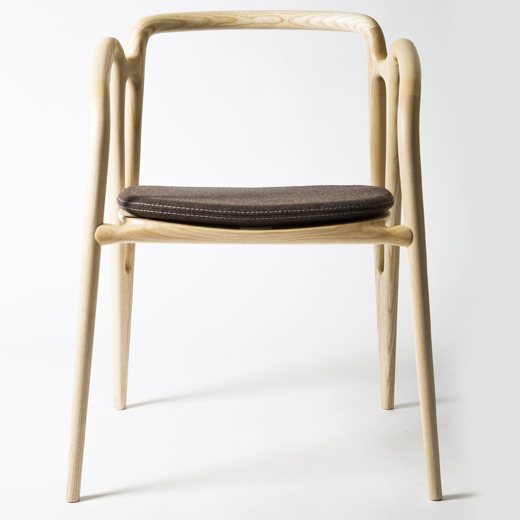Vivo Chair with Brown Cushion - Alternative view 1