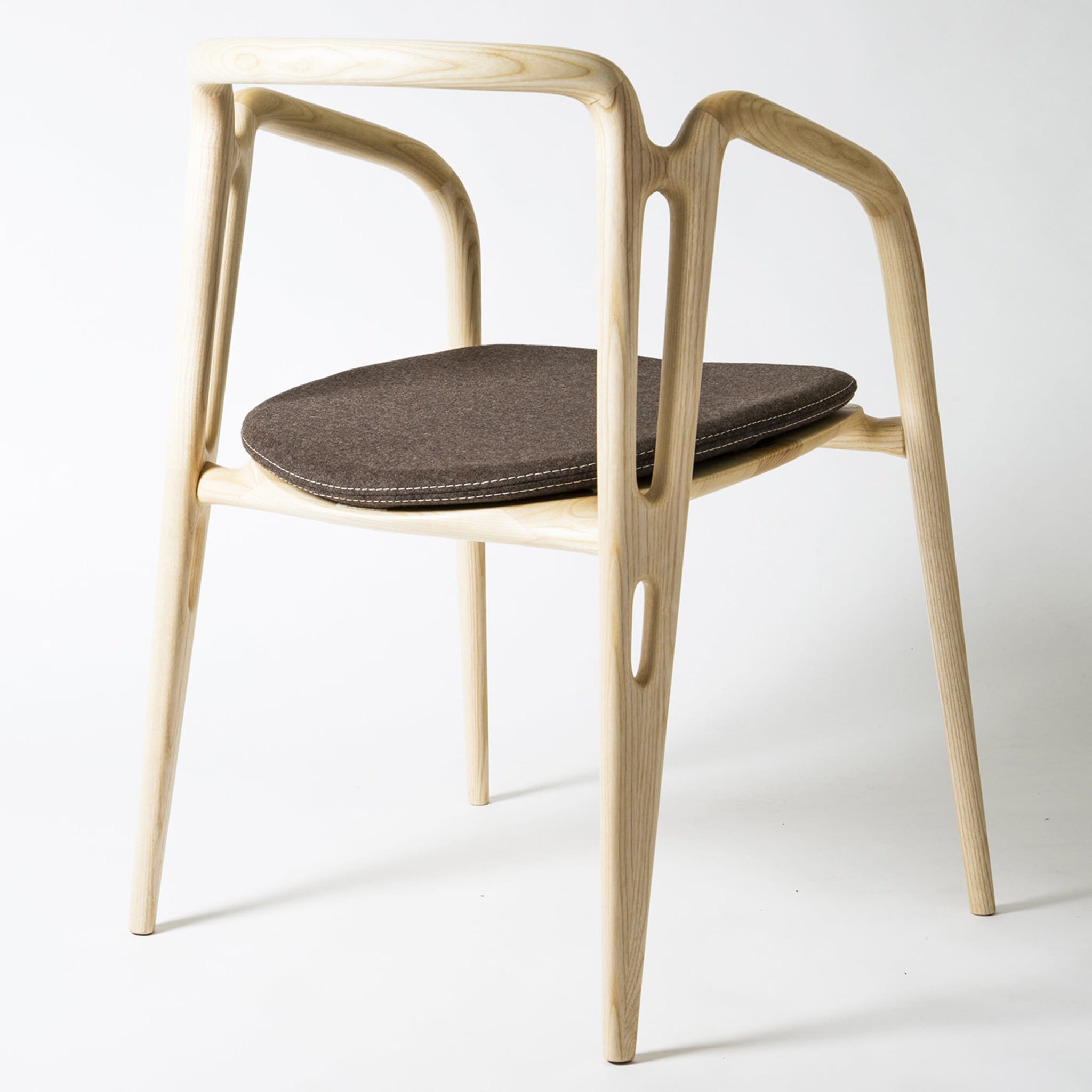 Vivo Chair with Brown Cushion - Alternative view 2