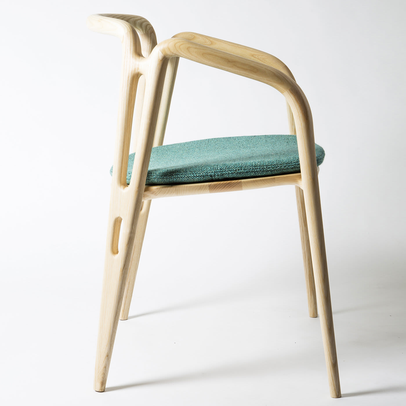 Vivo Chair with Turquoise Cushion - Marino Secco