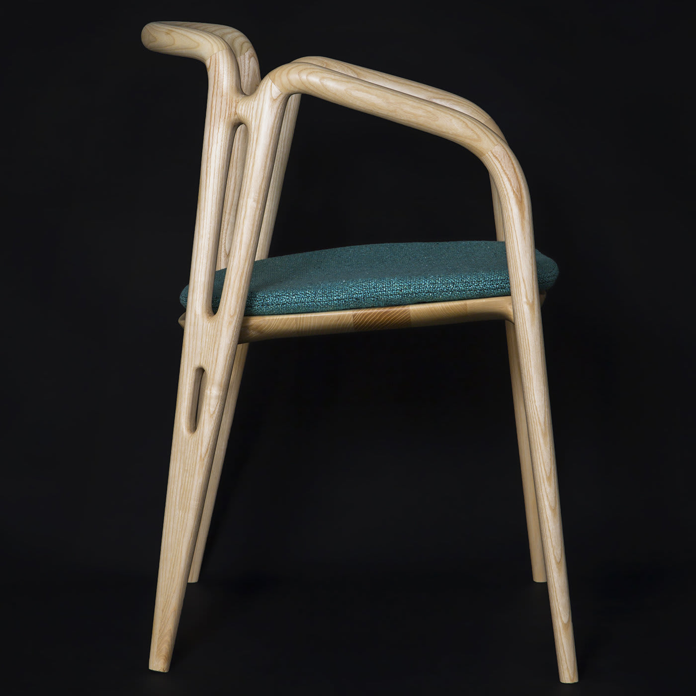Vivo Chair with Turquoise Cushion - Marino Secco