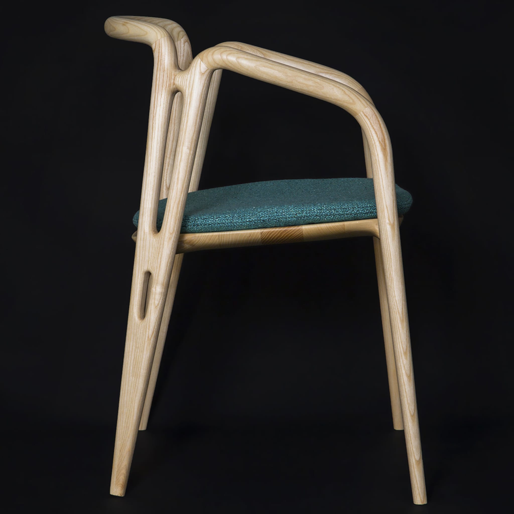 Vivo Chair with Turquoise Cushion - Alternative view 4