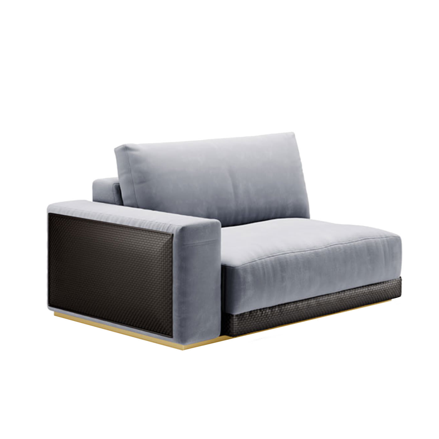 Gaston Armchair with One Armrest - SM Living Couture