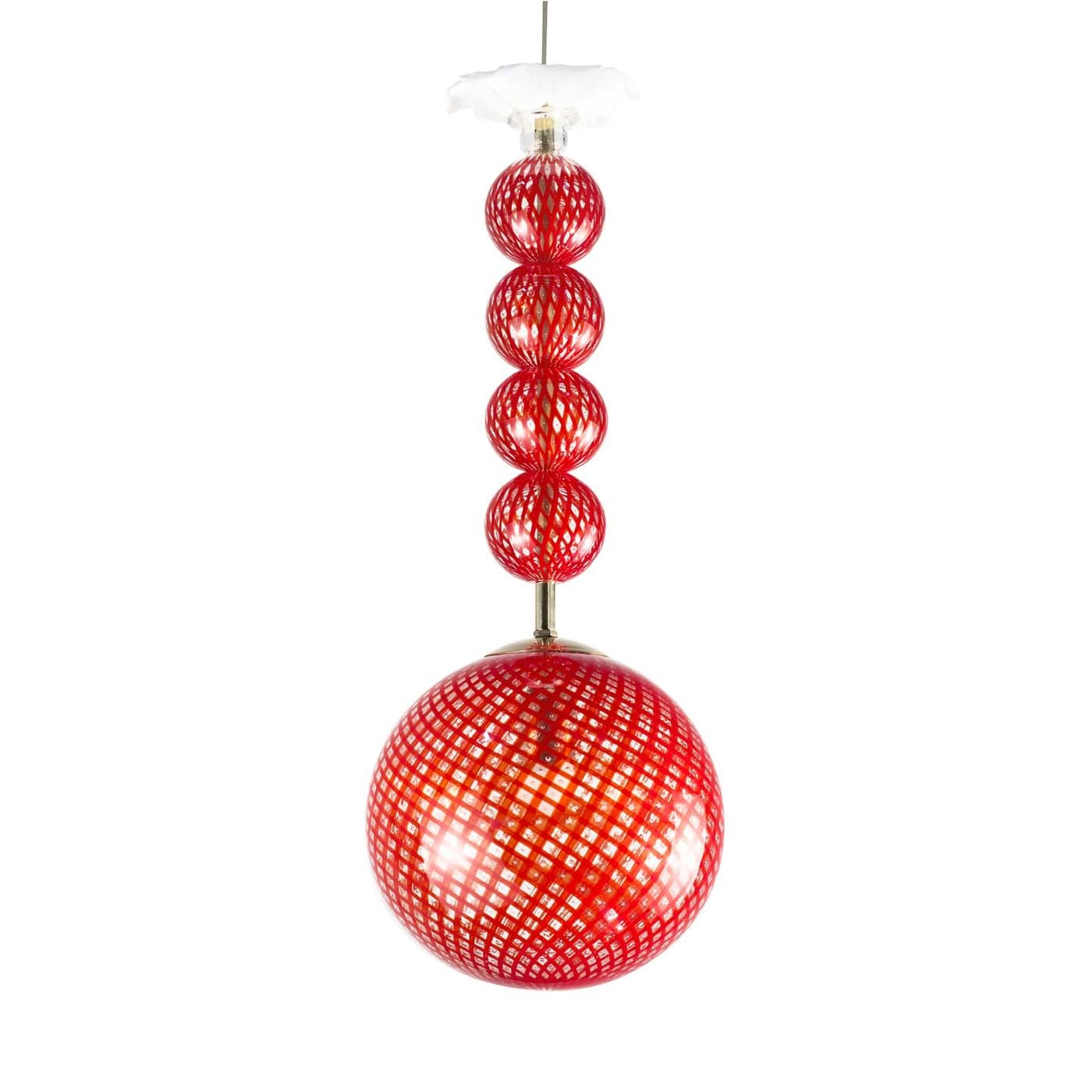 Reticelle Gooseberry Chandelier by Eliana Gerotto - Main view