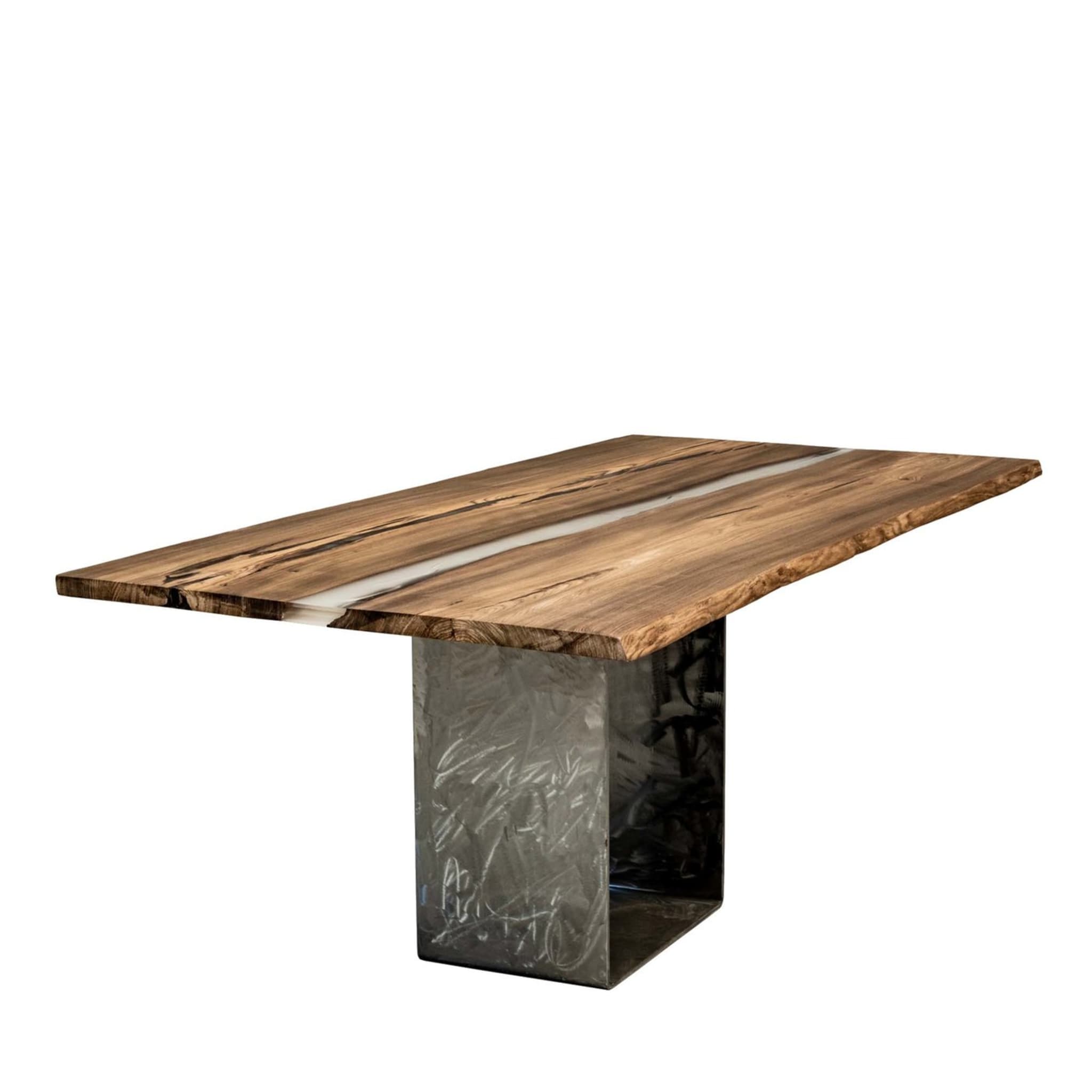 Elm Fossil Wood Table - Main view