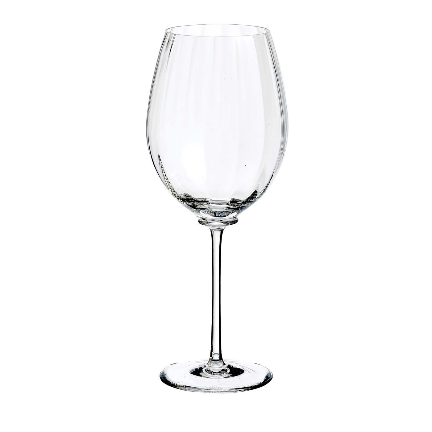 Caos Set of 6 Wine Glasses - Cristalleria ColleVilca