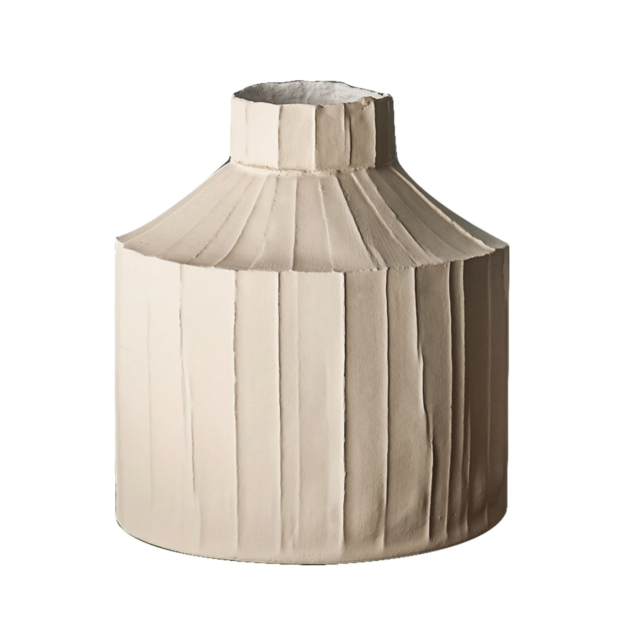 Cartocci Corteccia Fide Beige Vase - Main view