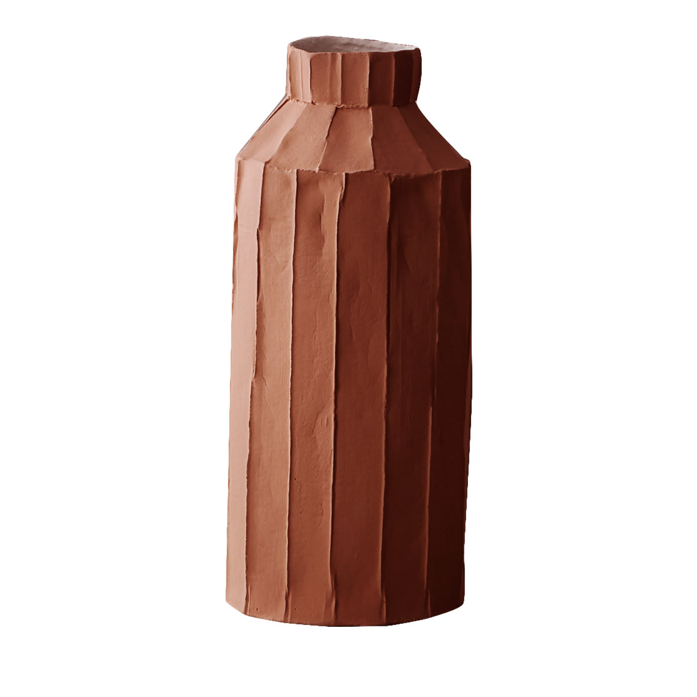 Cartocci Corteccia Fide Brown Vase - Paola Paronetto
