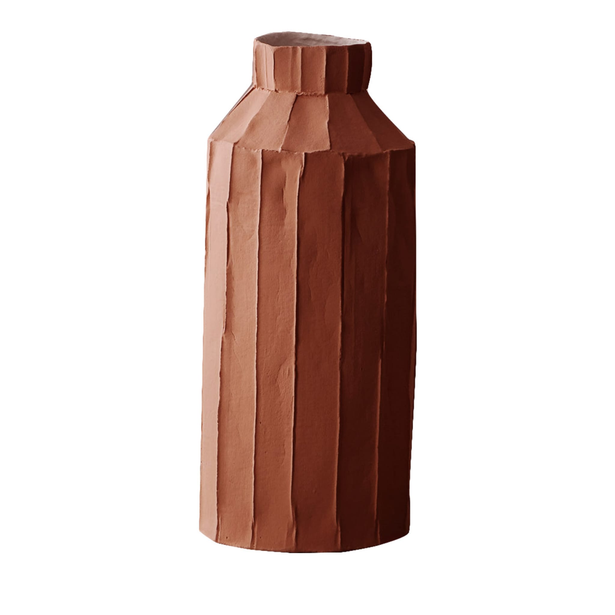 Cartocci Corteccia Fide Brown Vase - Main view