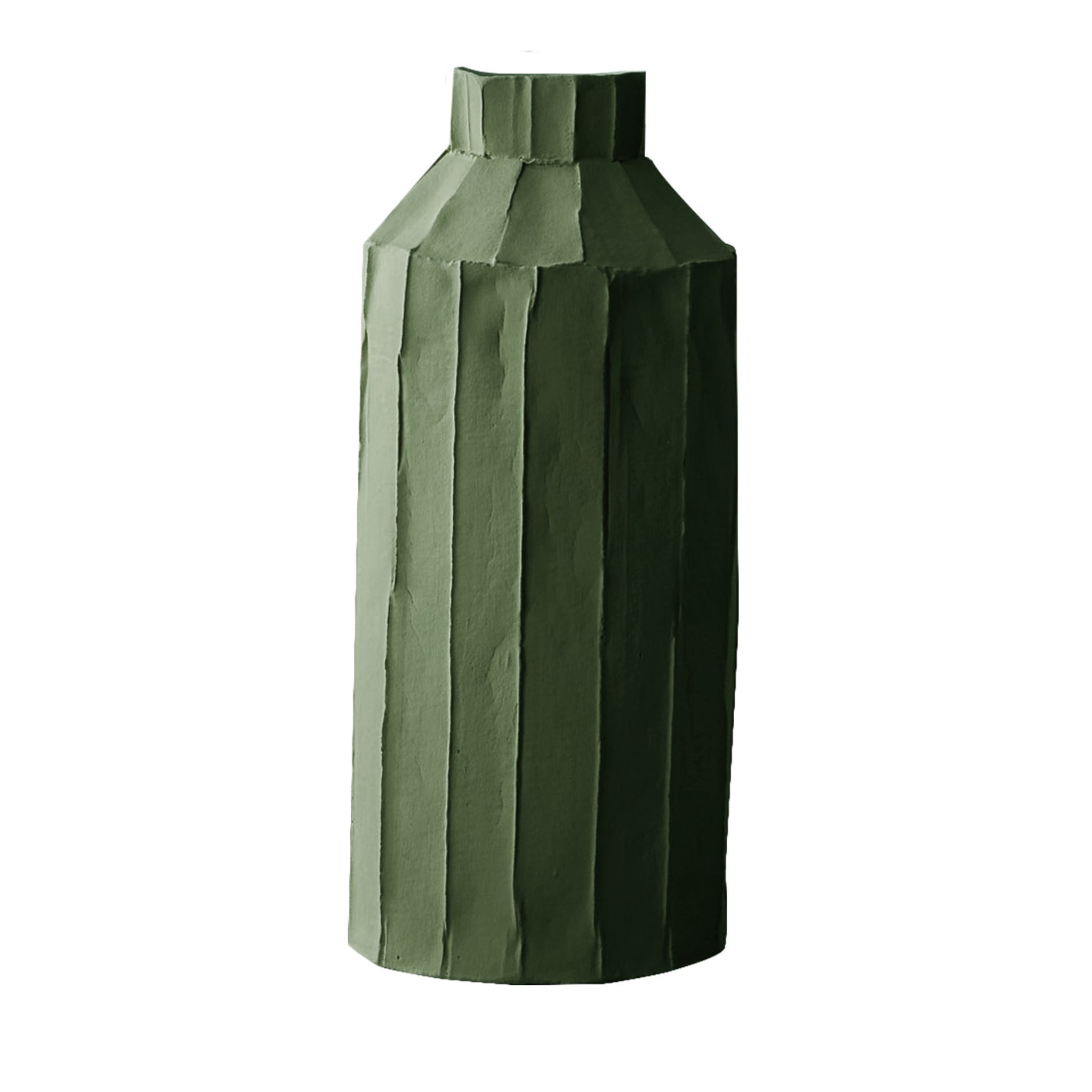 Cartocci Corteccia Fide Sage Green Vase - Main view