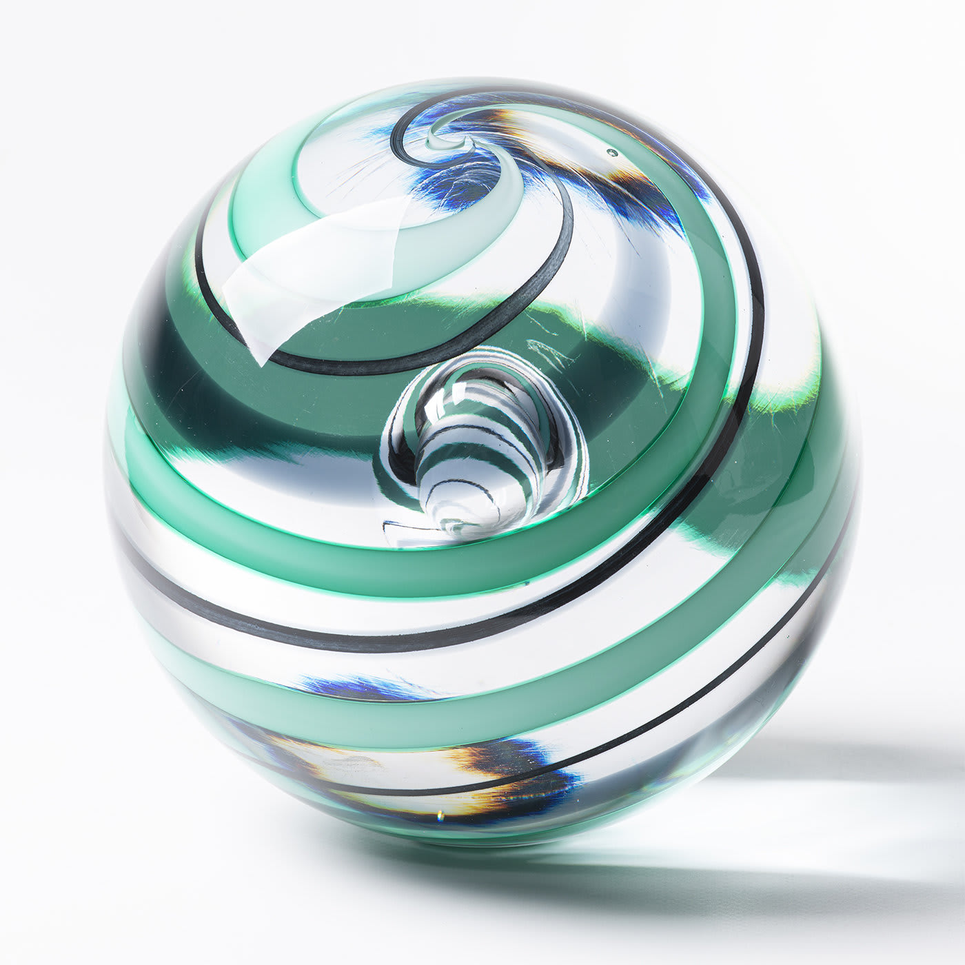 Earth Glass Sphere - Vittore Frattini