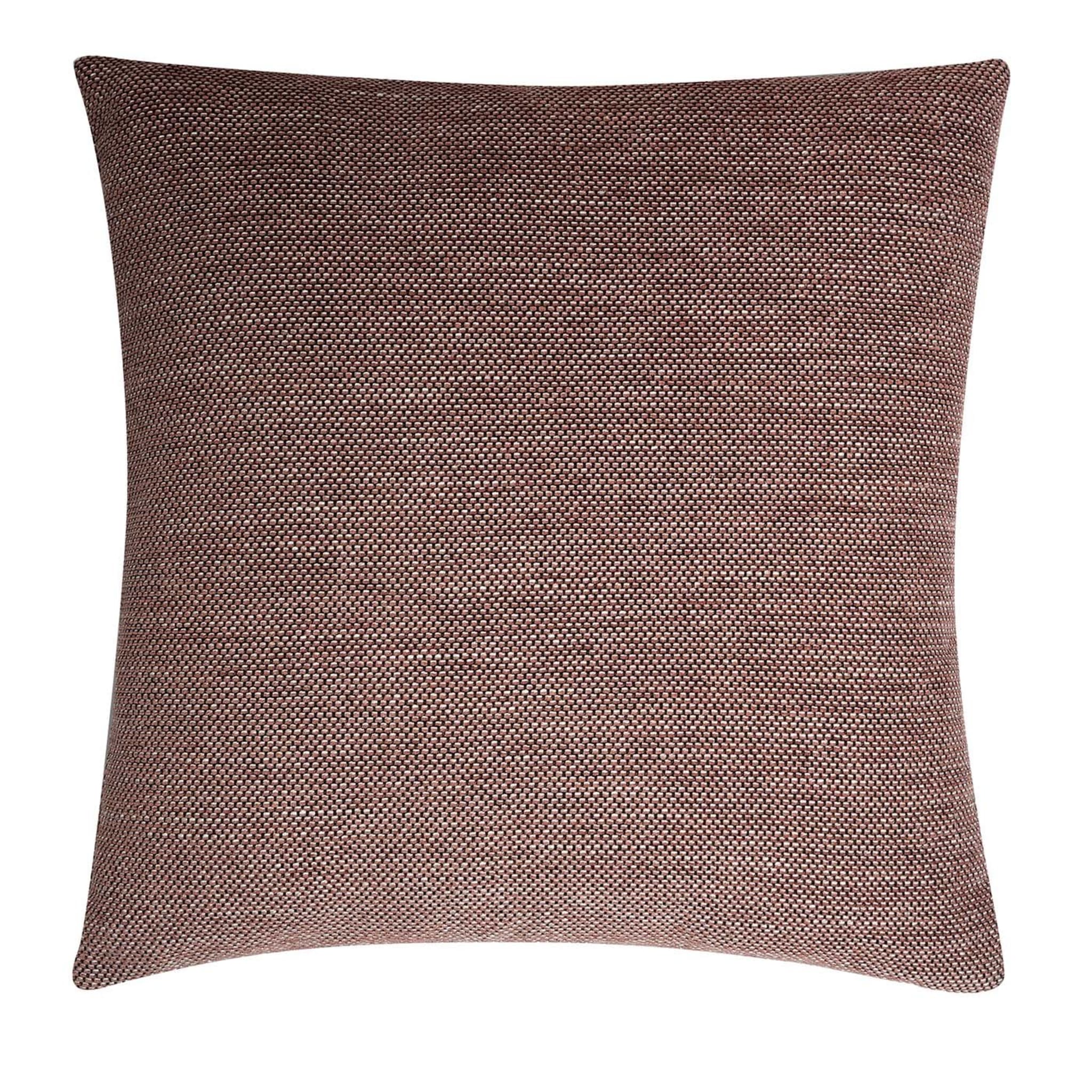 Cuscino in lana color malva - Vista principale