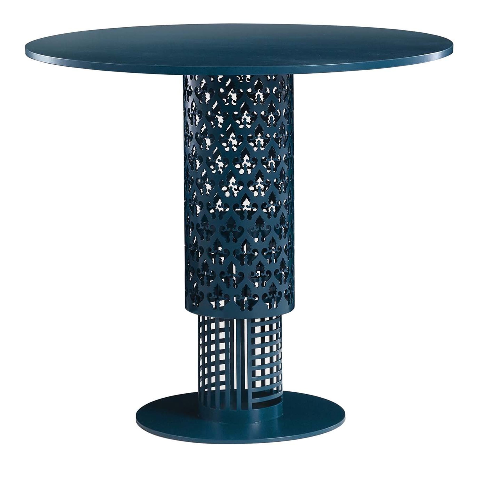 Trame Blue Bistro Table - Main view