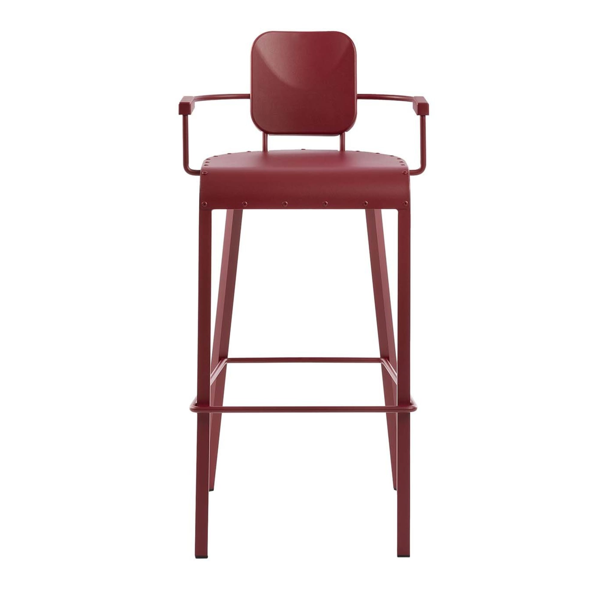 Rock Red Stool by Marc Sadler - Main view