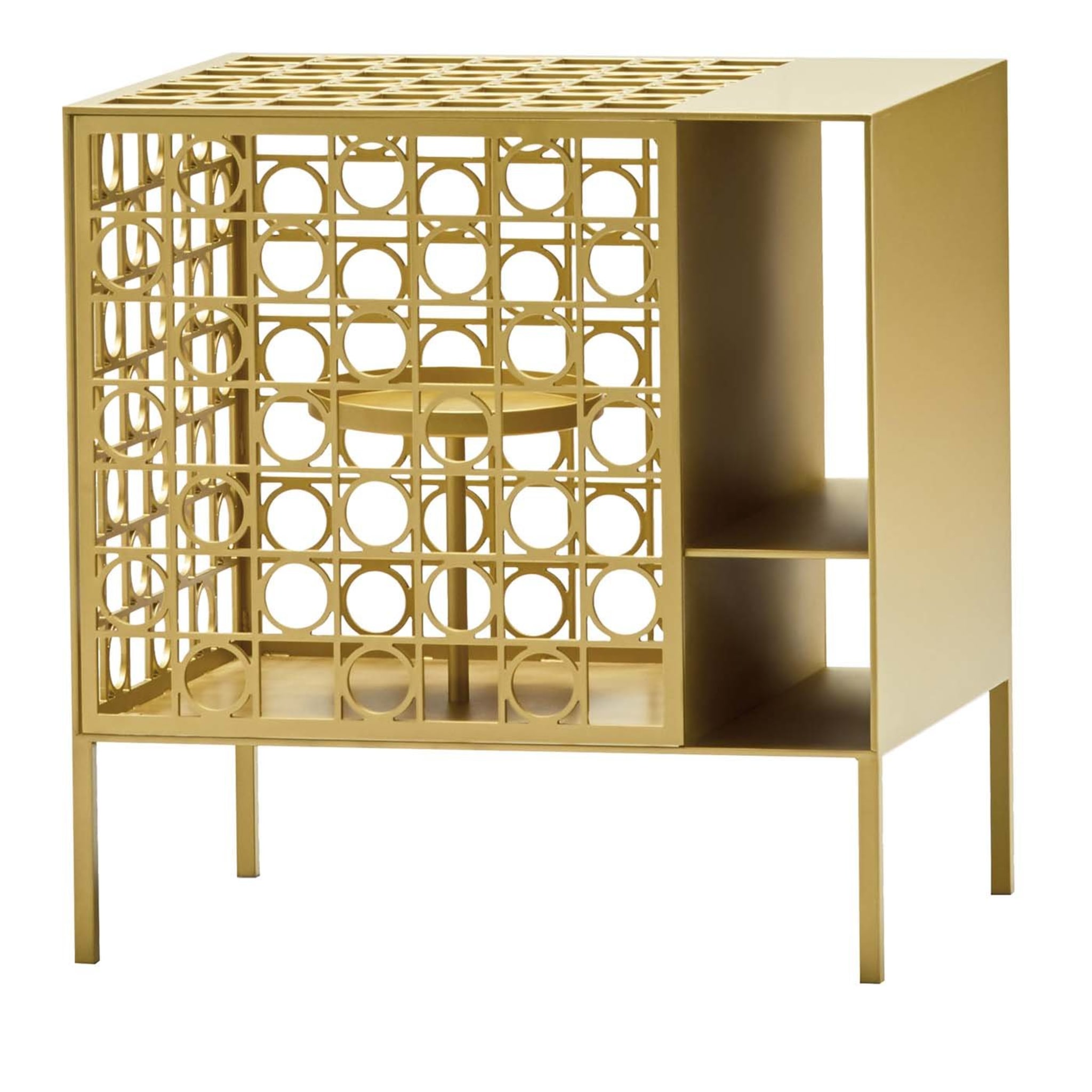 Teca Small Golden Cabinet - Main view
