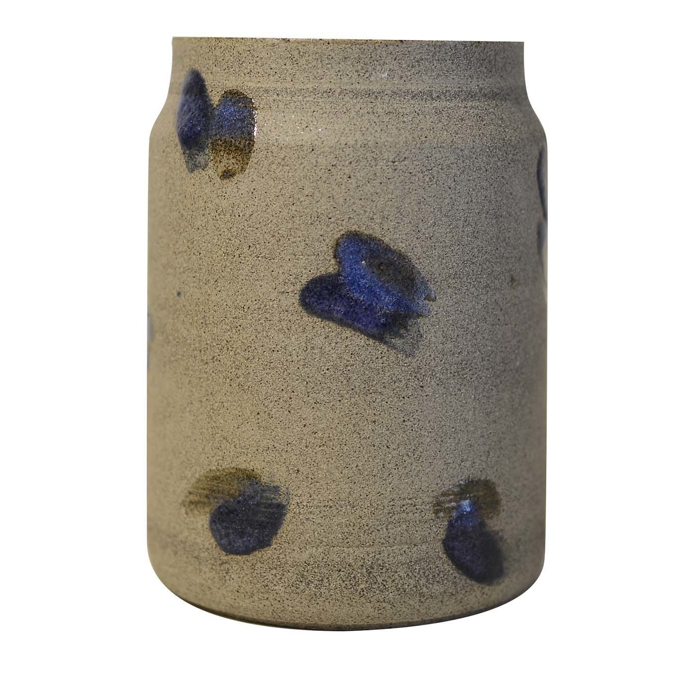 Tecnica Collection Concrete Effect Cylindrical Vase  - Co Chì