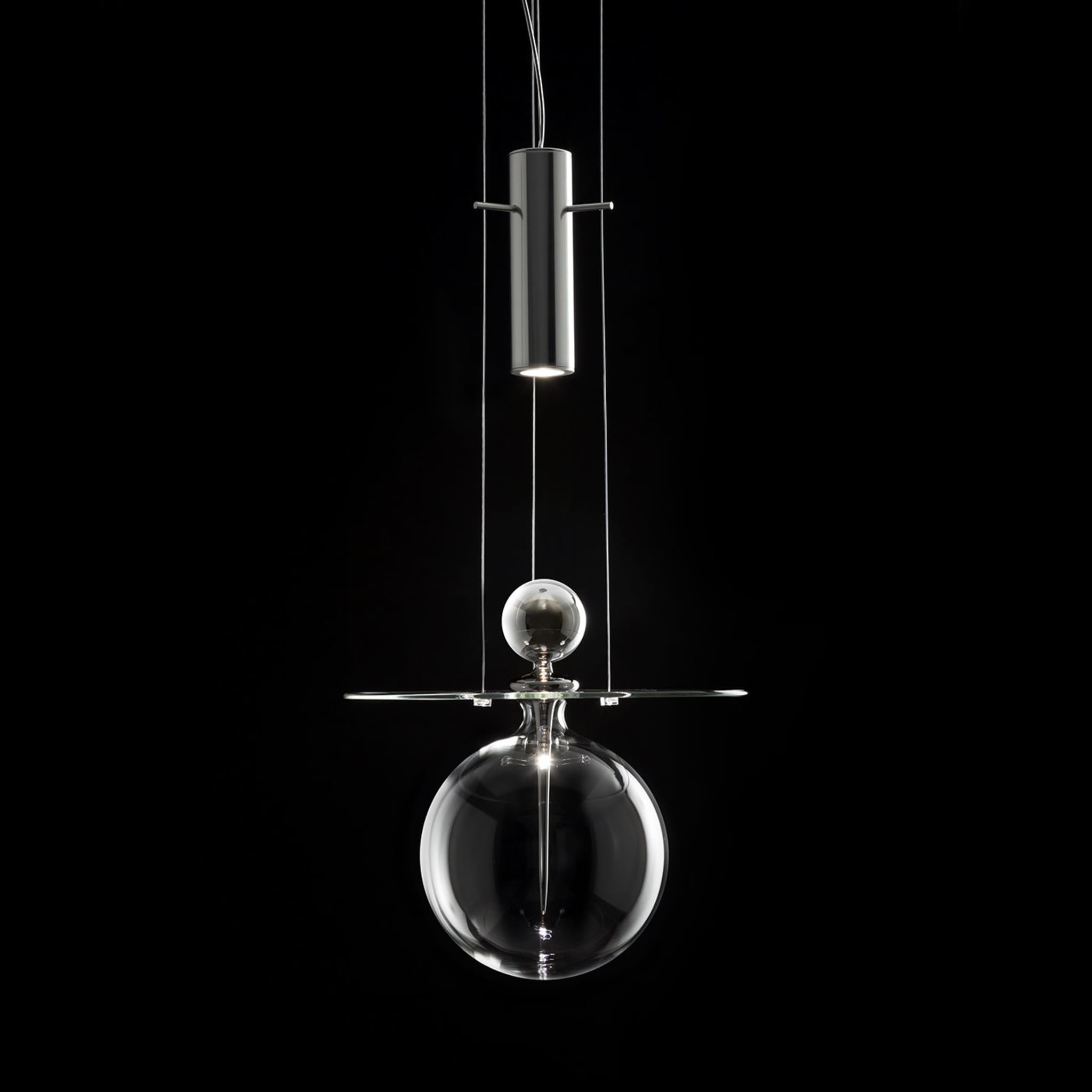 Perfume Sphere Platinum Pendant Ceiling Light - Alternative view 1