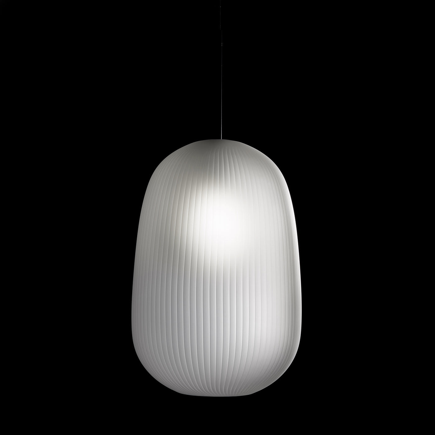 Maat Frosted Glass Pendant Ceiling Light - Melogranoblu