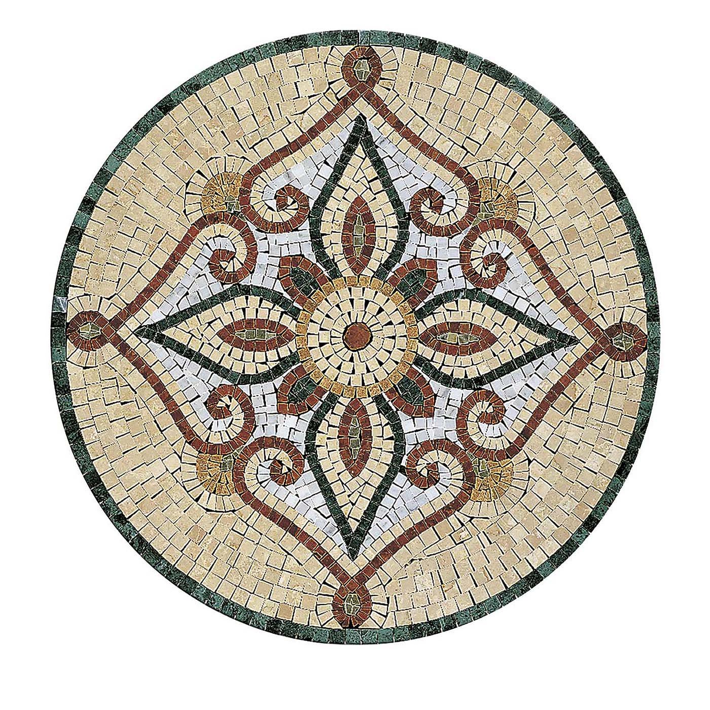 Caracalla Rosette Mosaic - Lithos Mosaico Italia