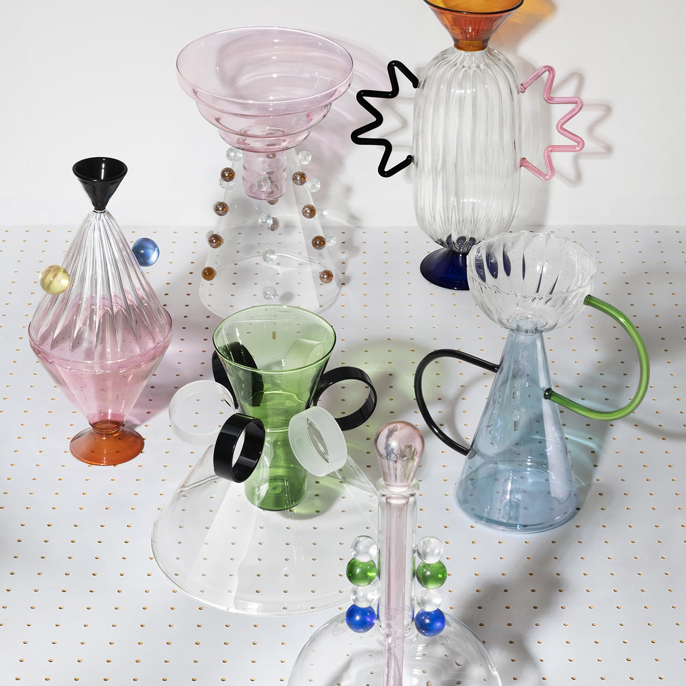 Arabesque 03 Hand-Blown Glass Vase - Serena Confalonieri