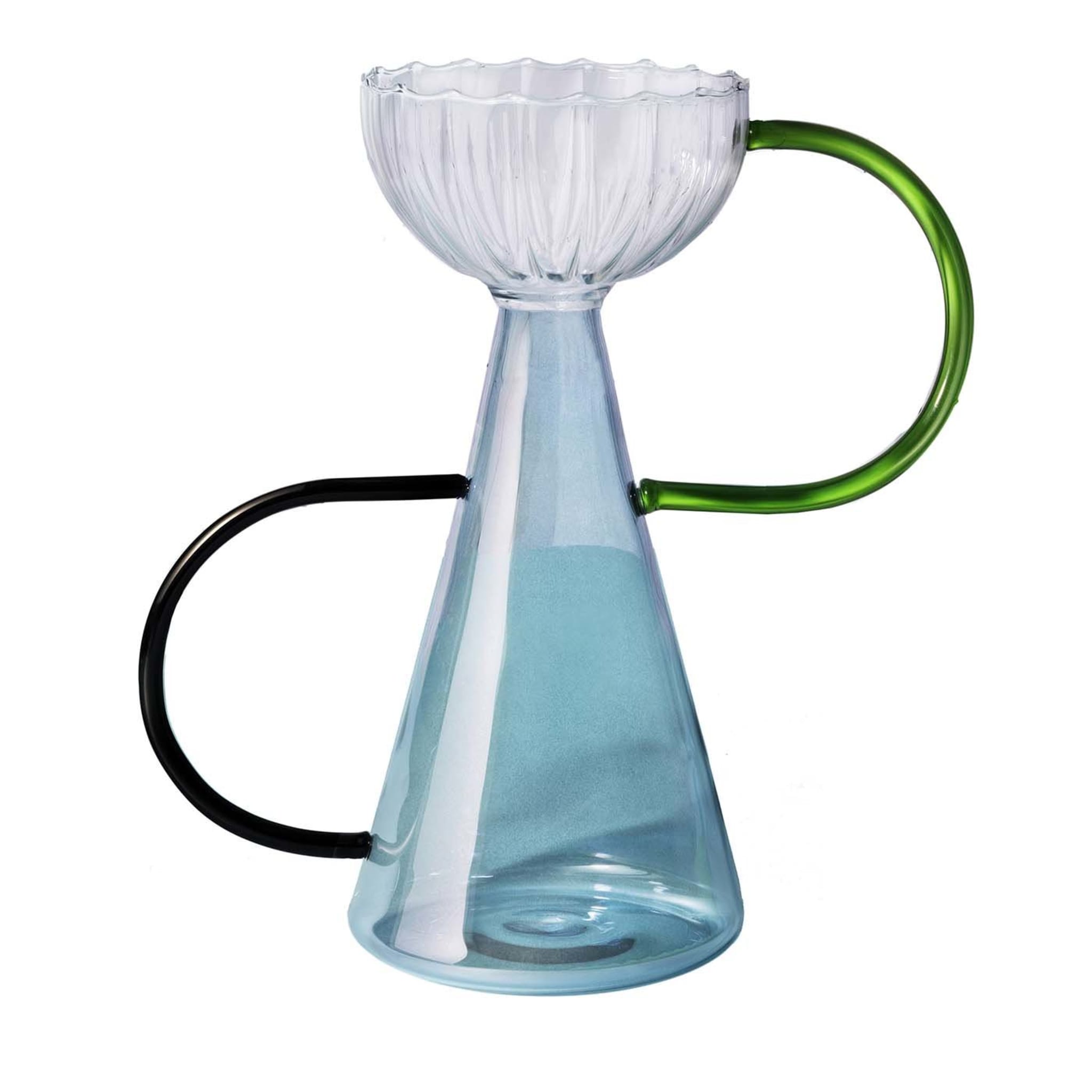 Arabesque 04 Vase aus mundgeblasenem Glas - Hauptansicht