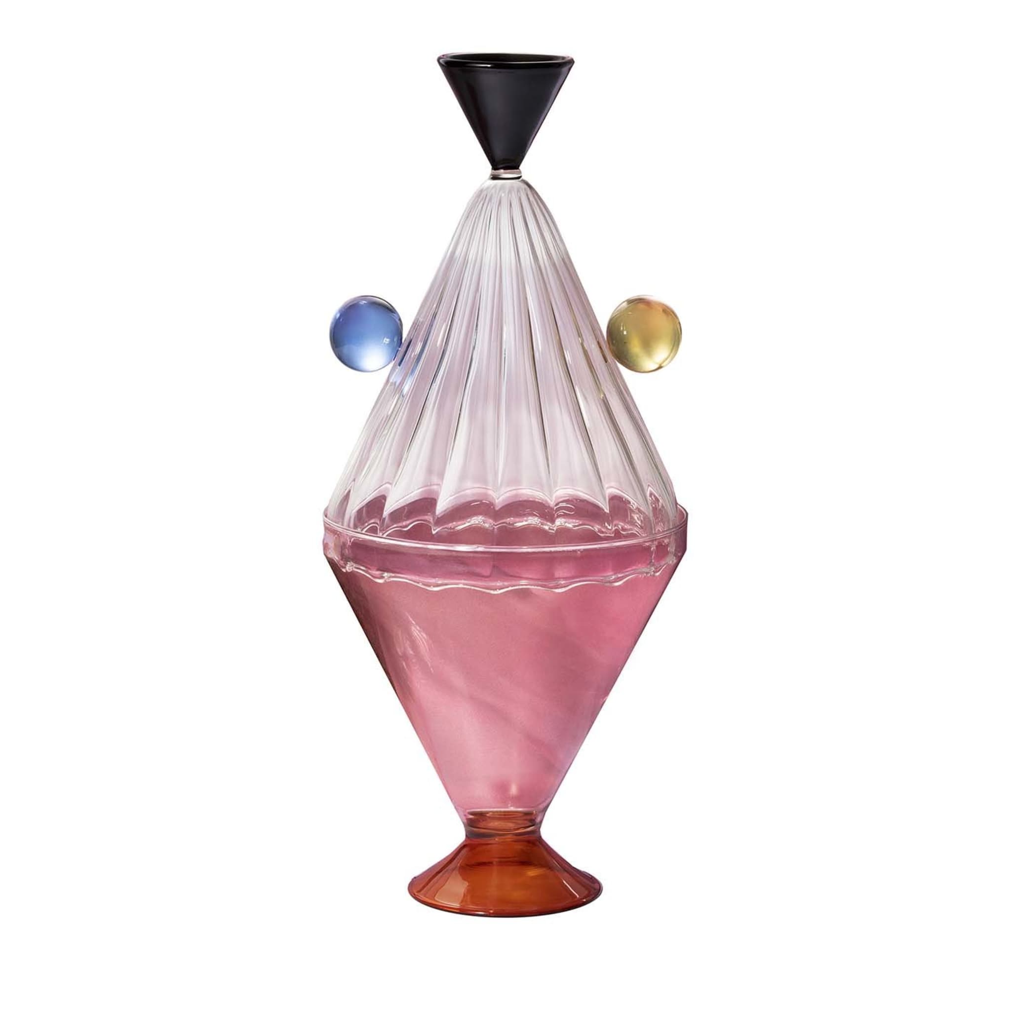 Arabesque 05 Hand-Blown Glass Vase - Main view