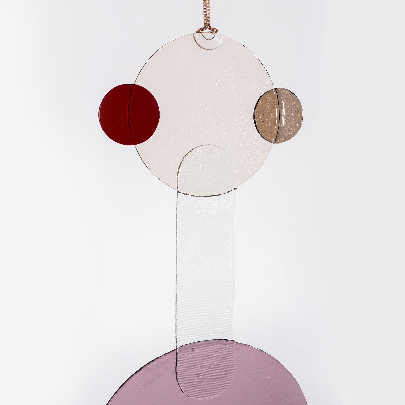 Mojo Artisianal Glass and Copper Amulet - Serena Confalonieri