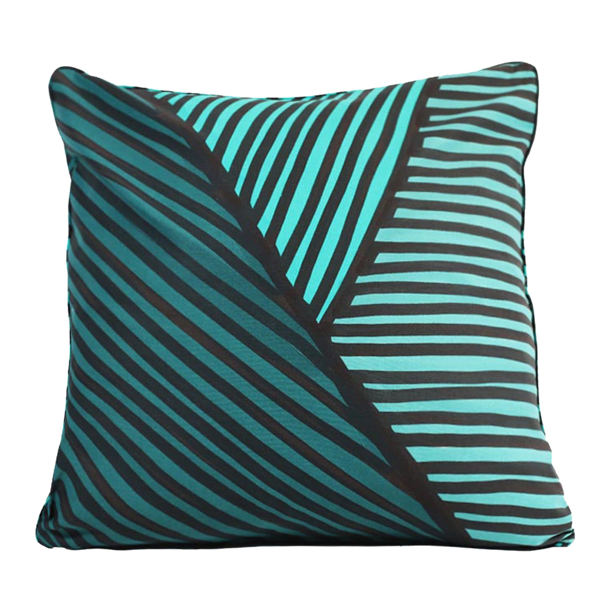 Y Turquoise Cushion - Main view
