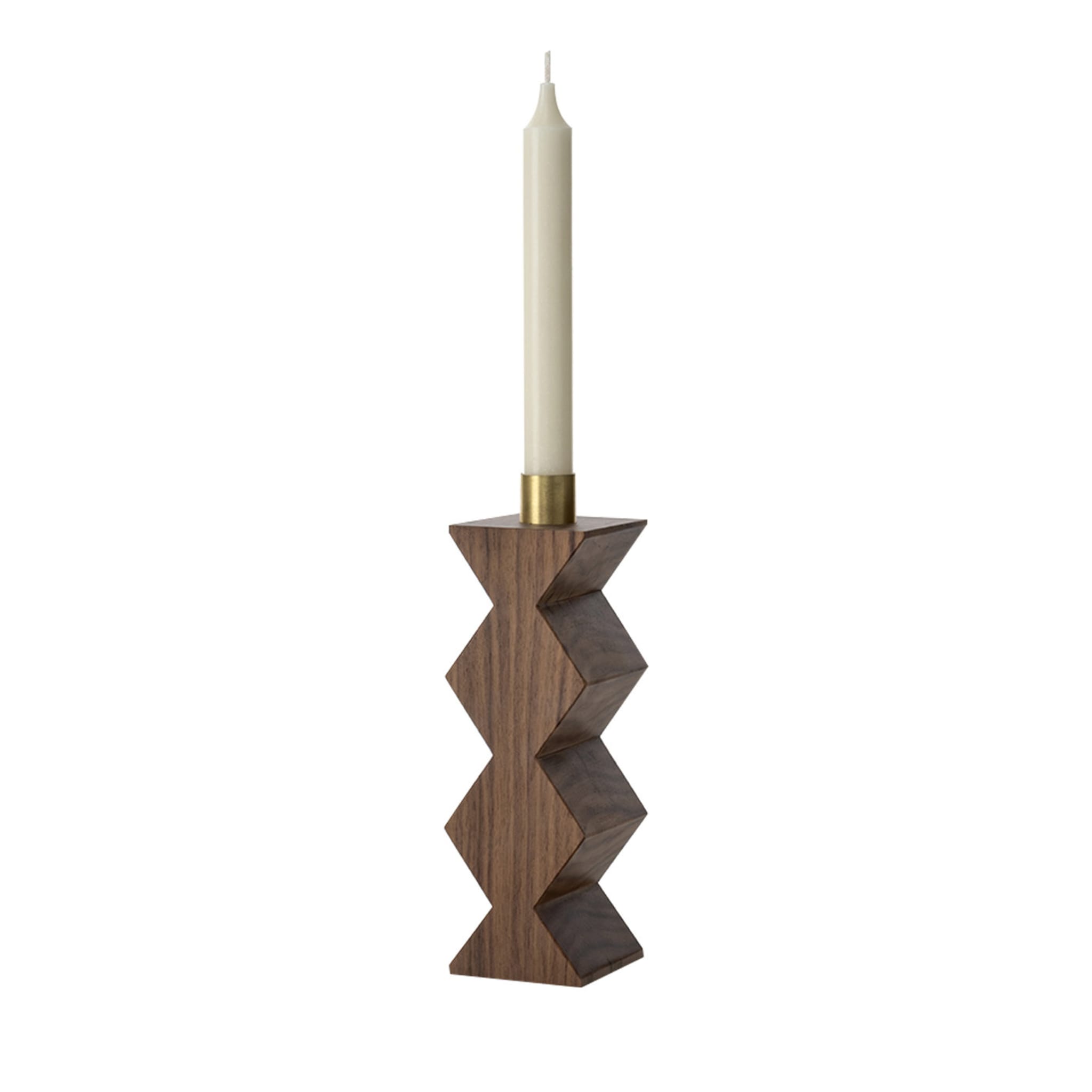 Constantin Walnut Candle Holder by Agustina Bottoni - Main view