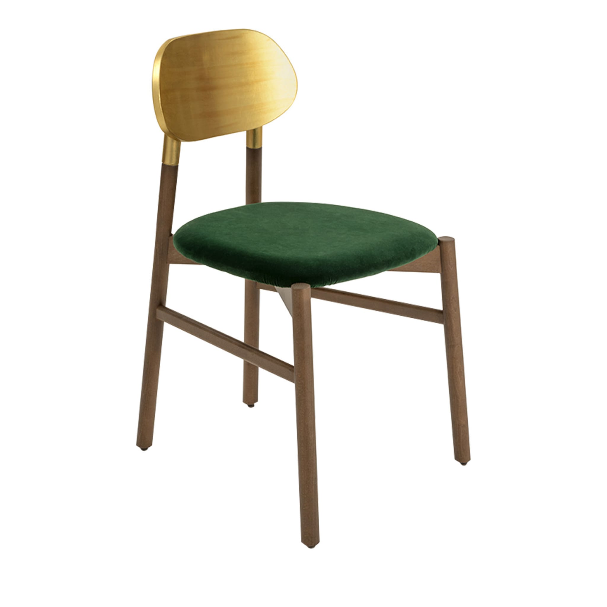 Bokken Gold and Emerald Chair by Bellavista & Piccini - Main view