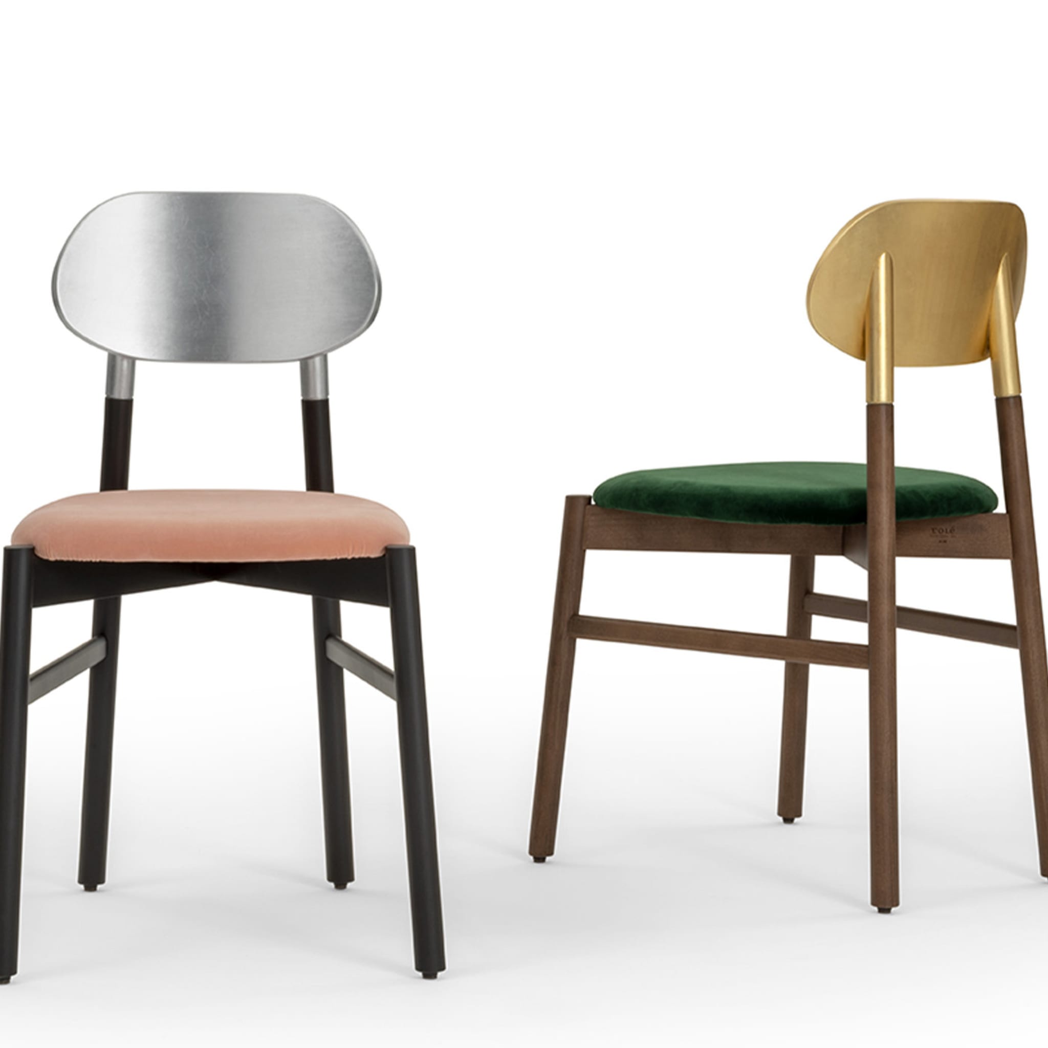 Bokken Gold and Emerald Chair by Bellavista & Piccini - Alternative view 1