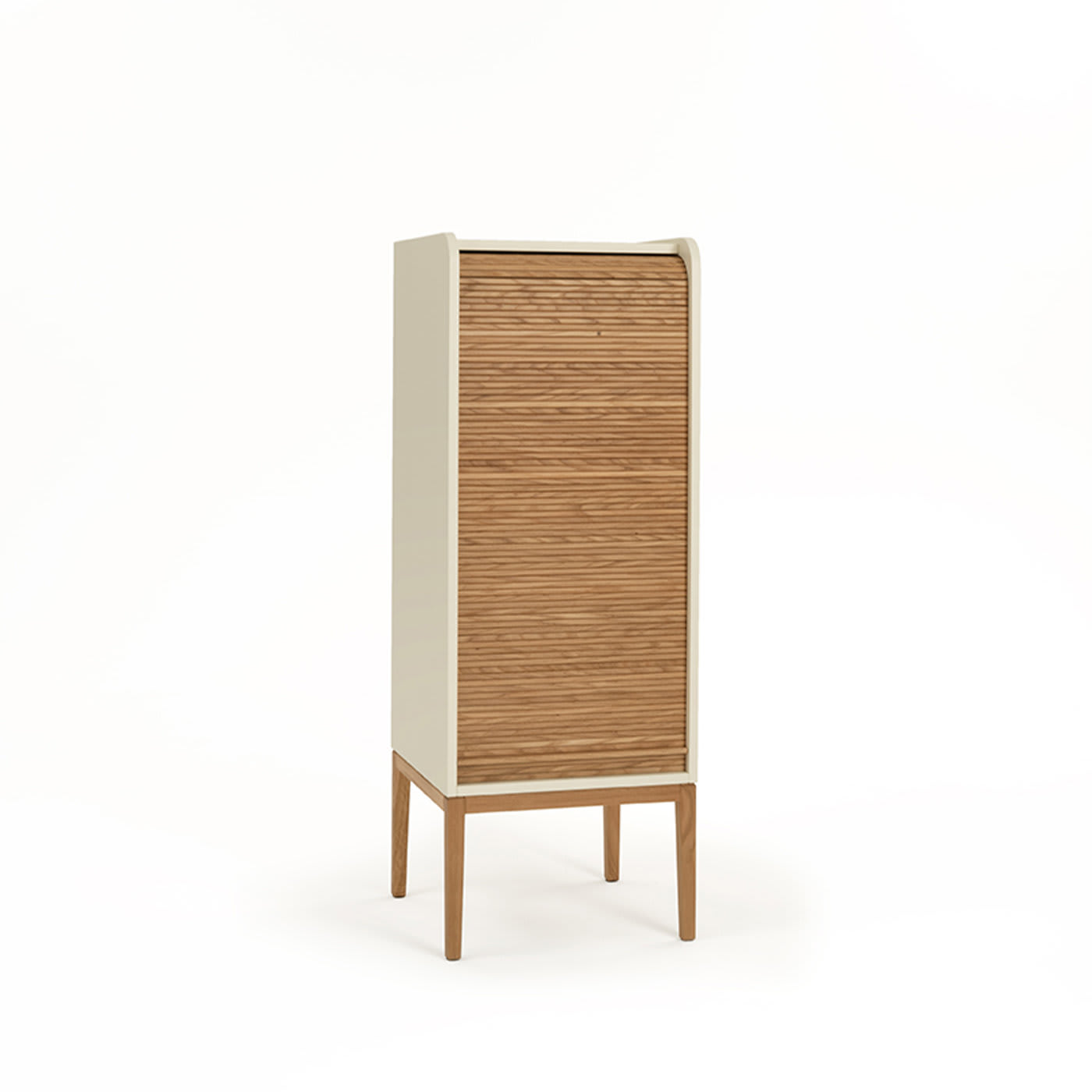 Tapparelle White Cabinet by Emmanuel Gallina - Colé