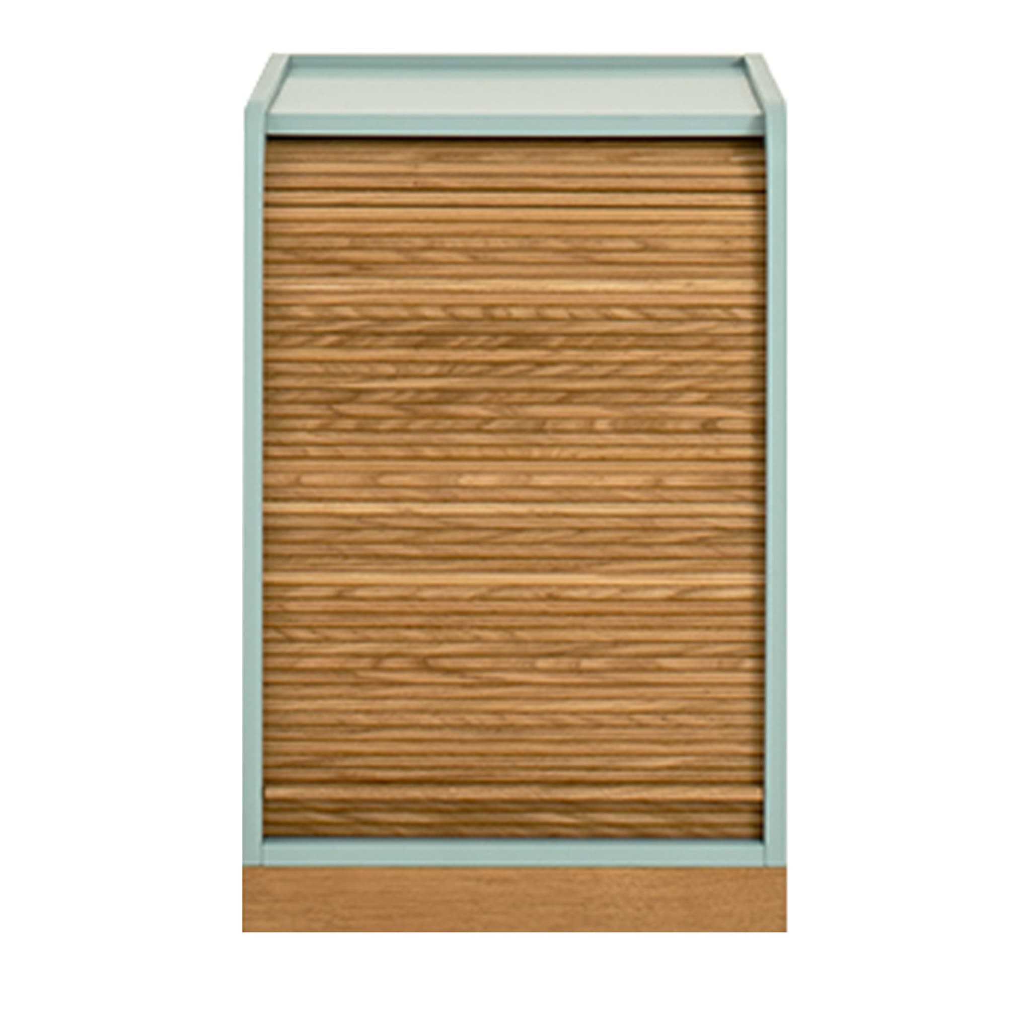 Tapparelle Azure/Green Rolling Cabinet by Emmanuel Gallina - Main view